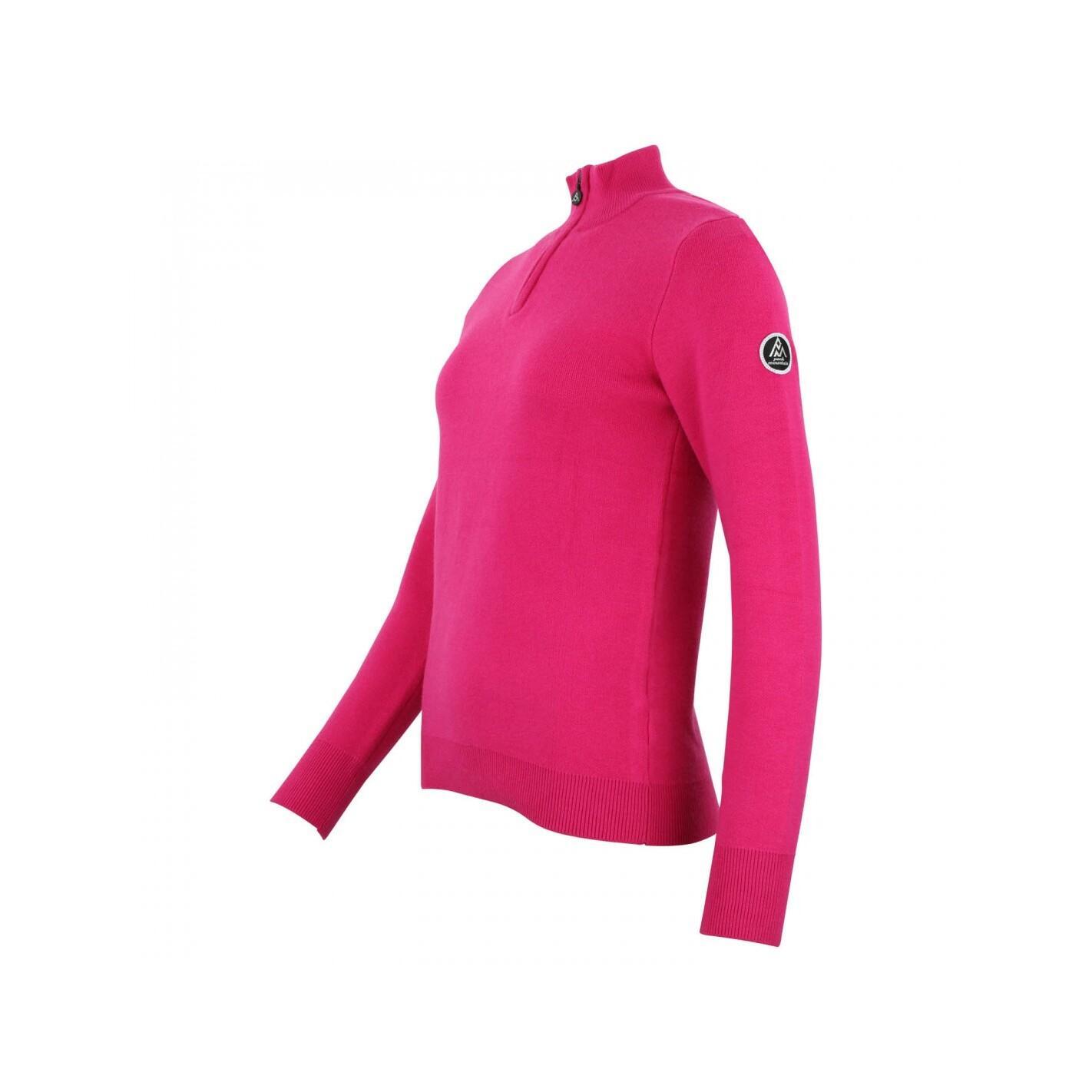 Maglia dolcevita da donna con 1/2 cerniera Peak Mountain Acharlito 3/4