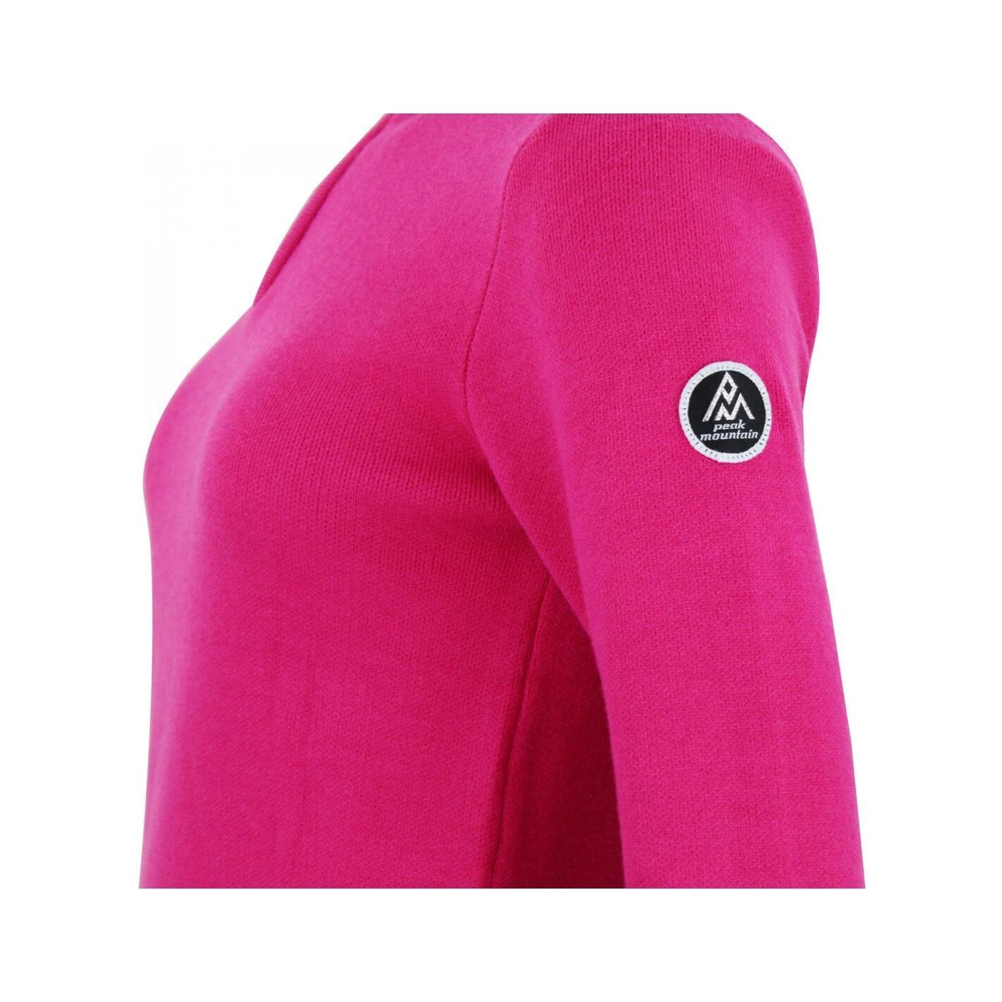 Maglia dolcevita da donna con 1/2 cerniera Peak Mountain Acharlito 4/4