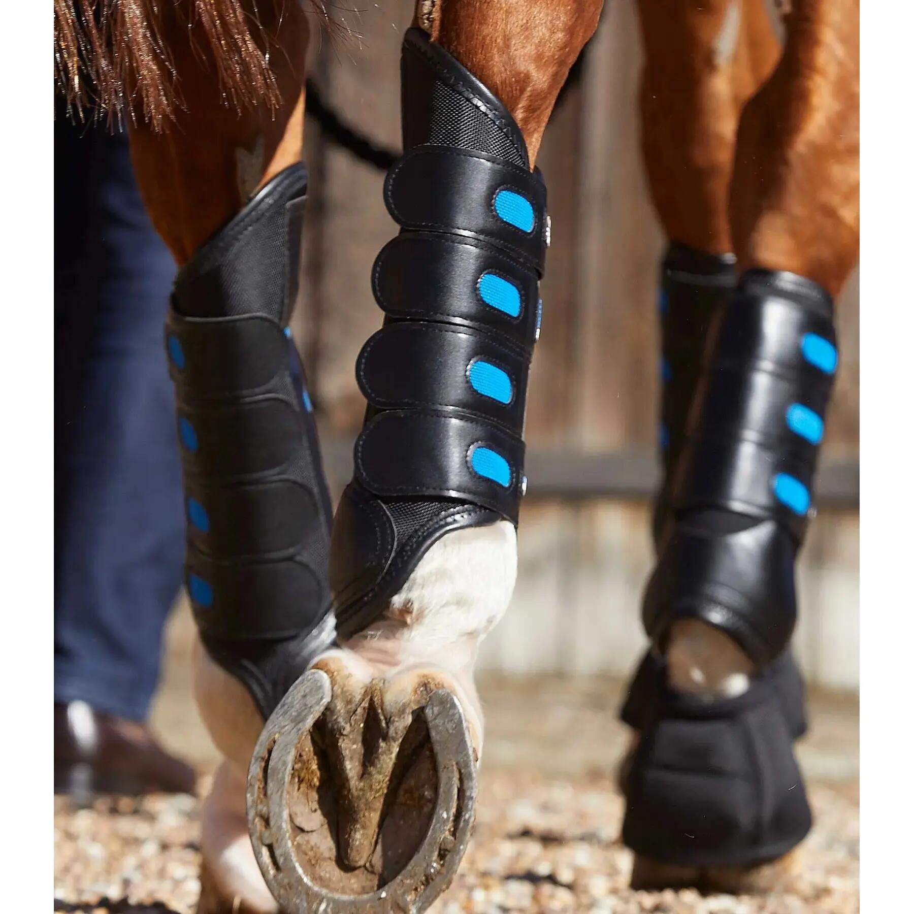 Hind leg gaiters for horses Premier Equine Air Cooled Original Eventing 2/3