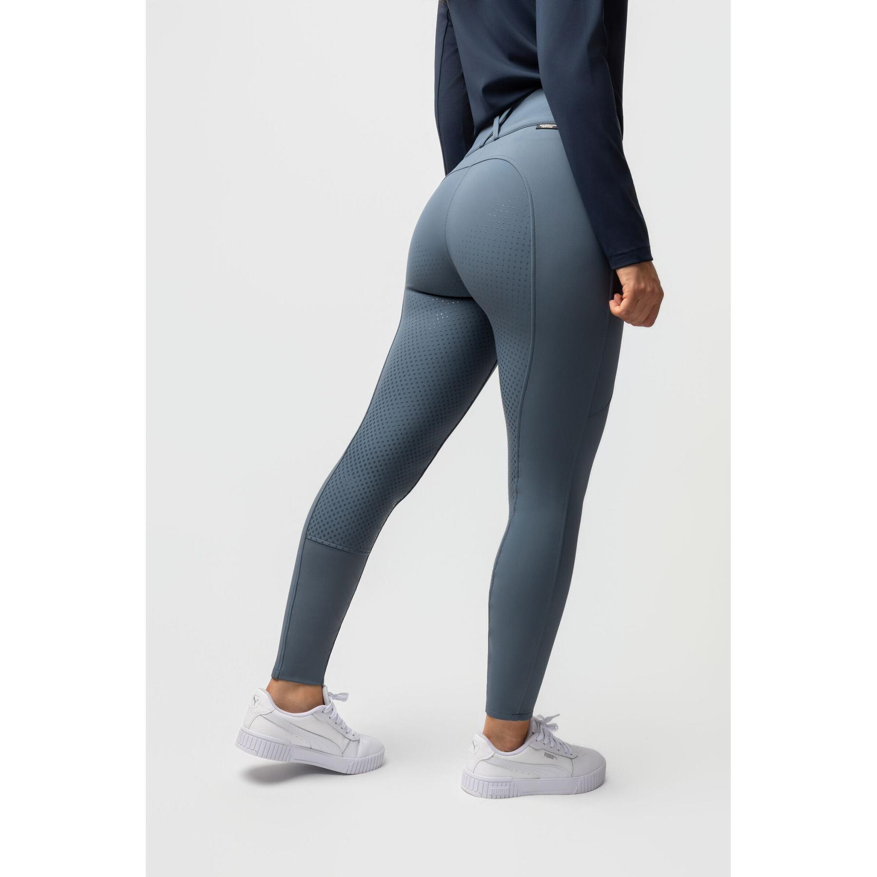 Pantalón de equitación Full Grip Horze Grand Prix Pro 4/7