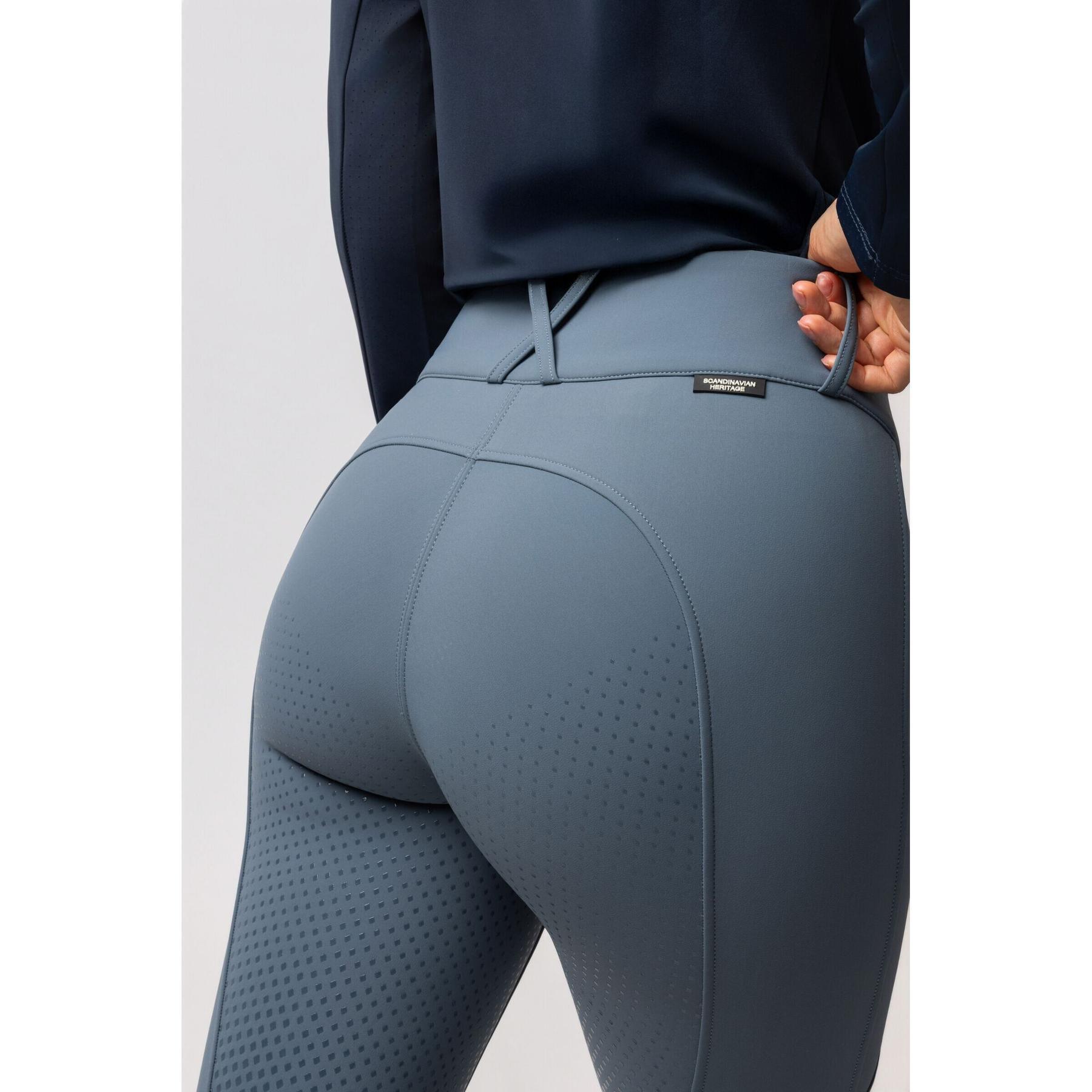 Pantalón de equitación Full Grip Horze Grand Prix Pro 6/7