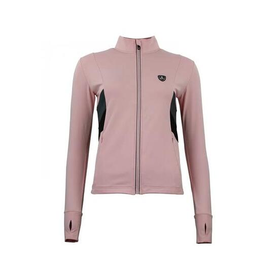 T-shirt 1ere peau full zip femme Peak Mountain