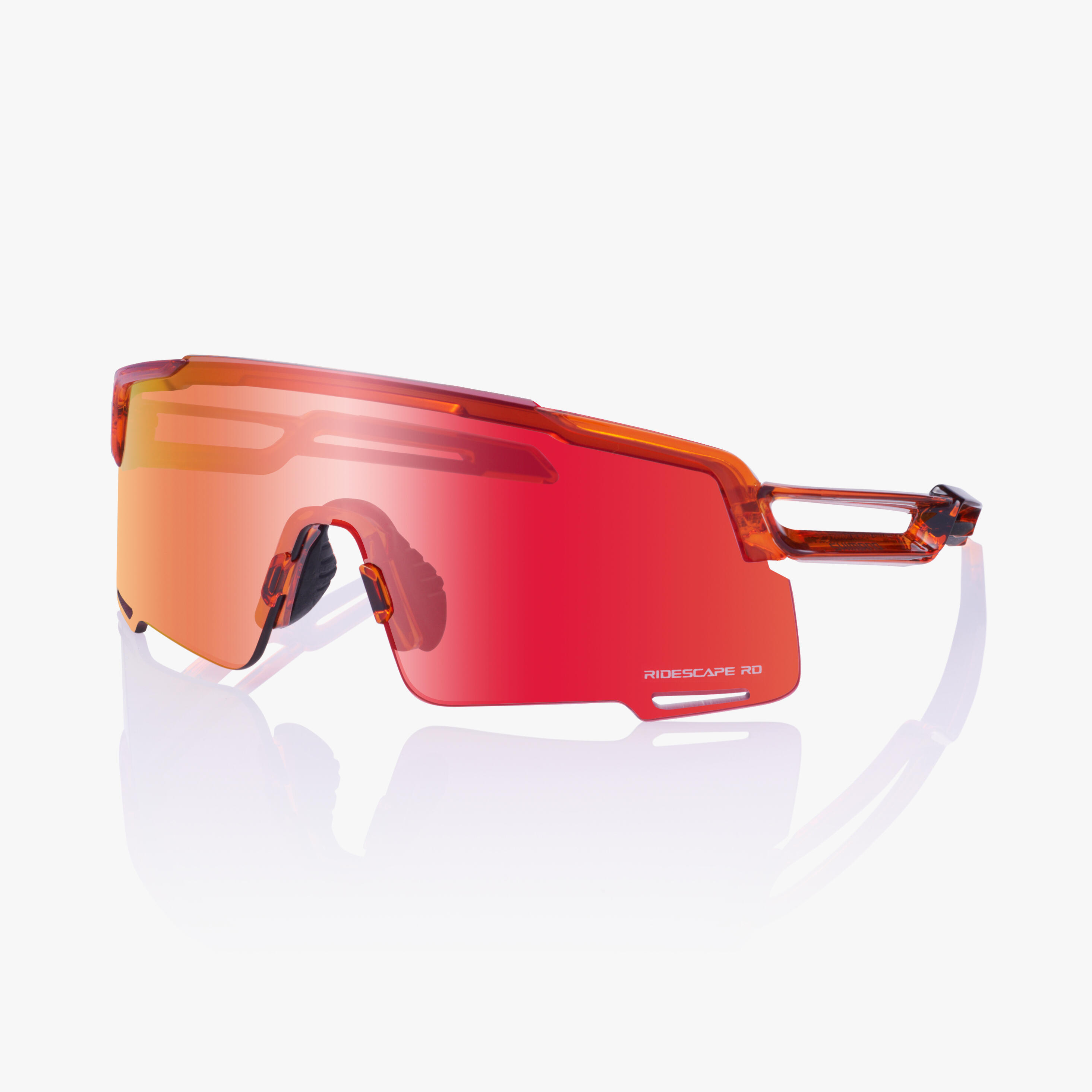 Shimano - Fahrrad- Sonnenbrille Equinox 5 Ridescape Road, Orange - Lunettes De Soleil - Taille Unique - Decathlon