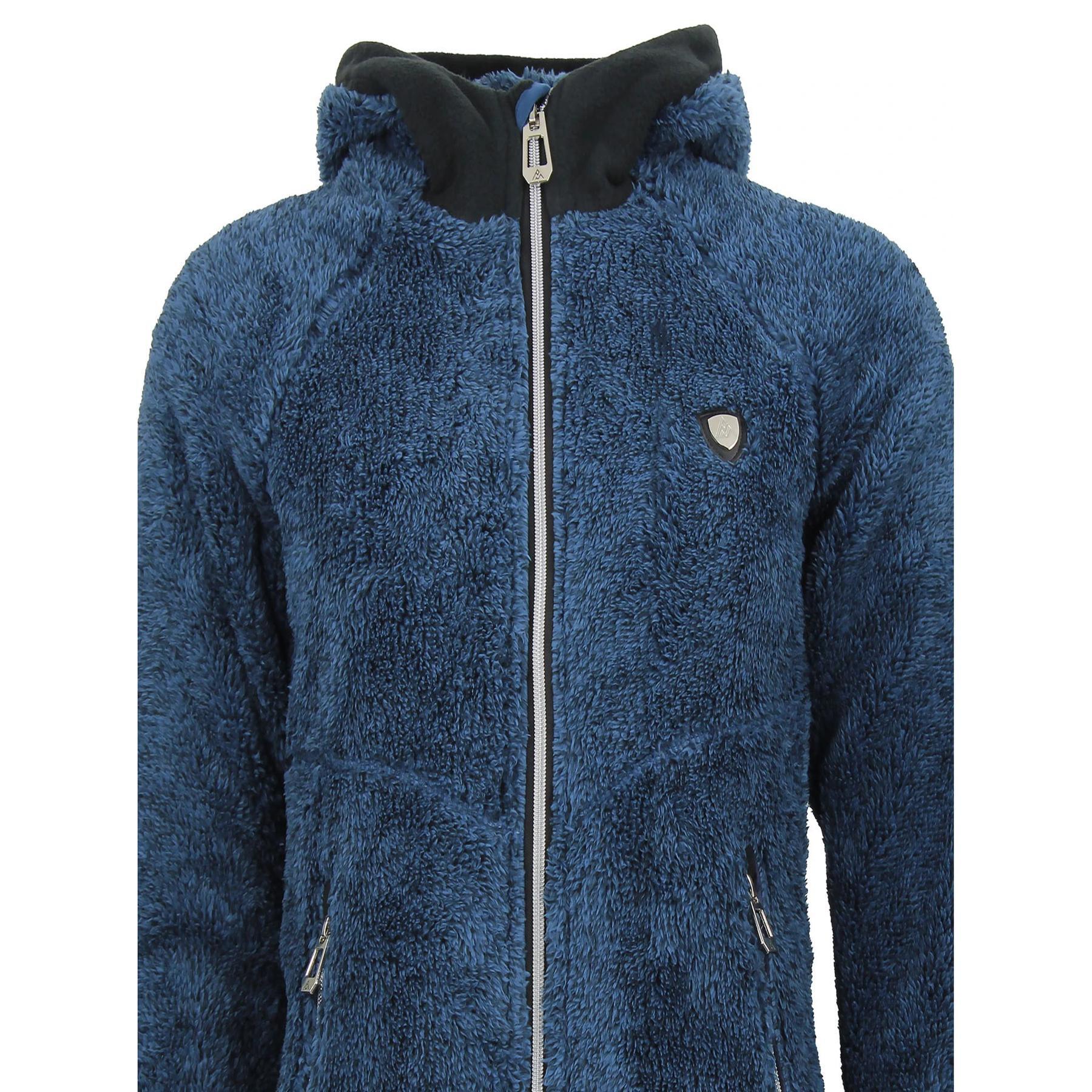 Casaco polar com capuz para mulher Peak Mountain Almi 4/4