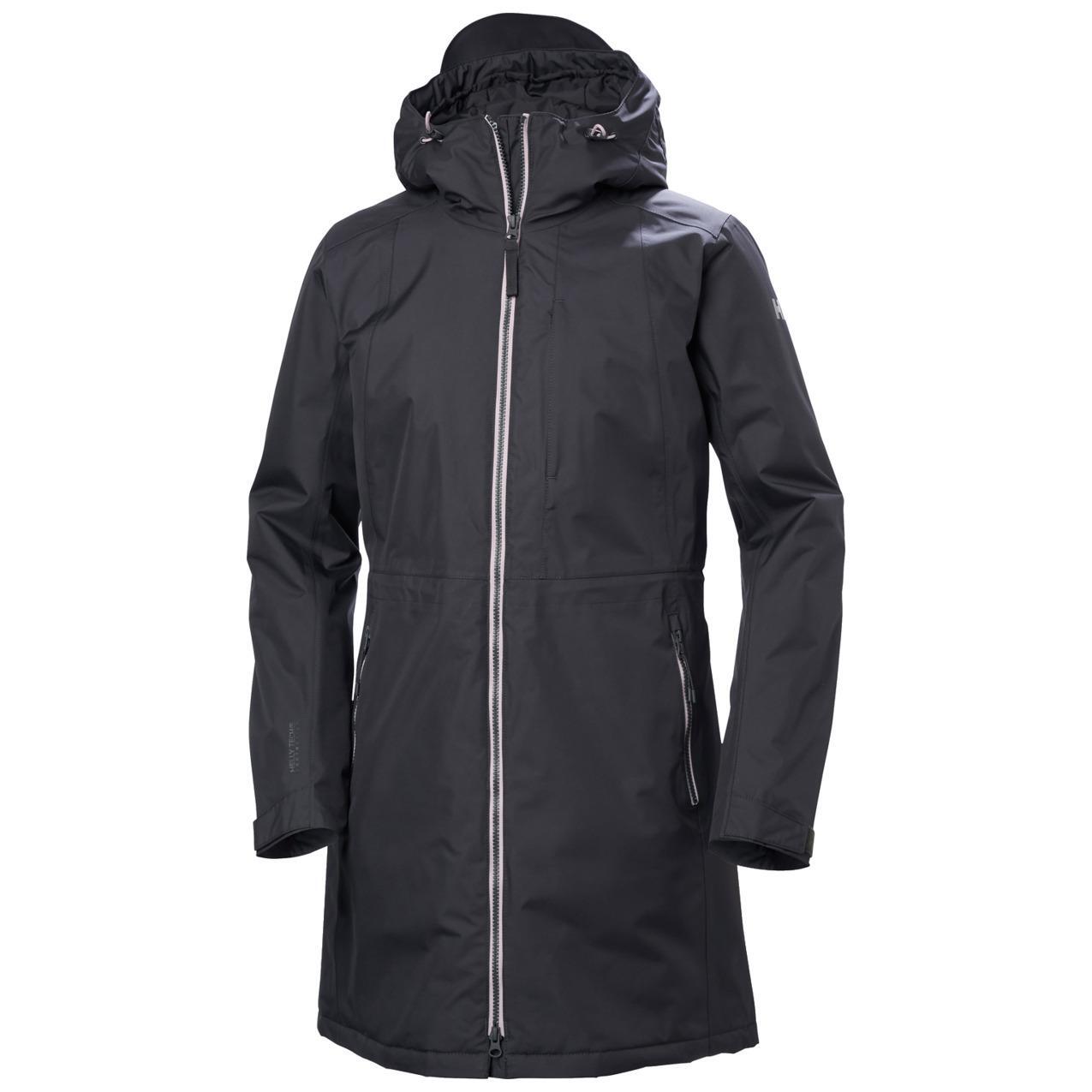 Helly Hansen - Veste Imperméable Long Isolant Femme Helly Hansen Westport - Coupe-pluie - Gris|marron|noir - Decathlon
