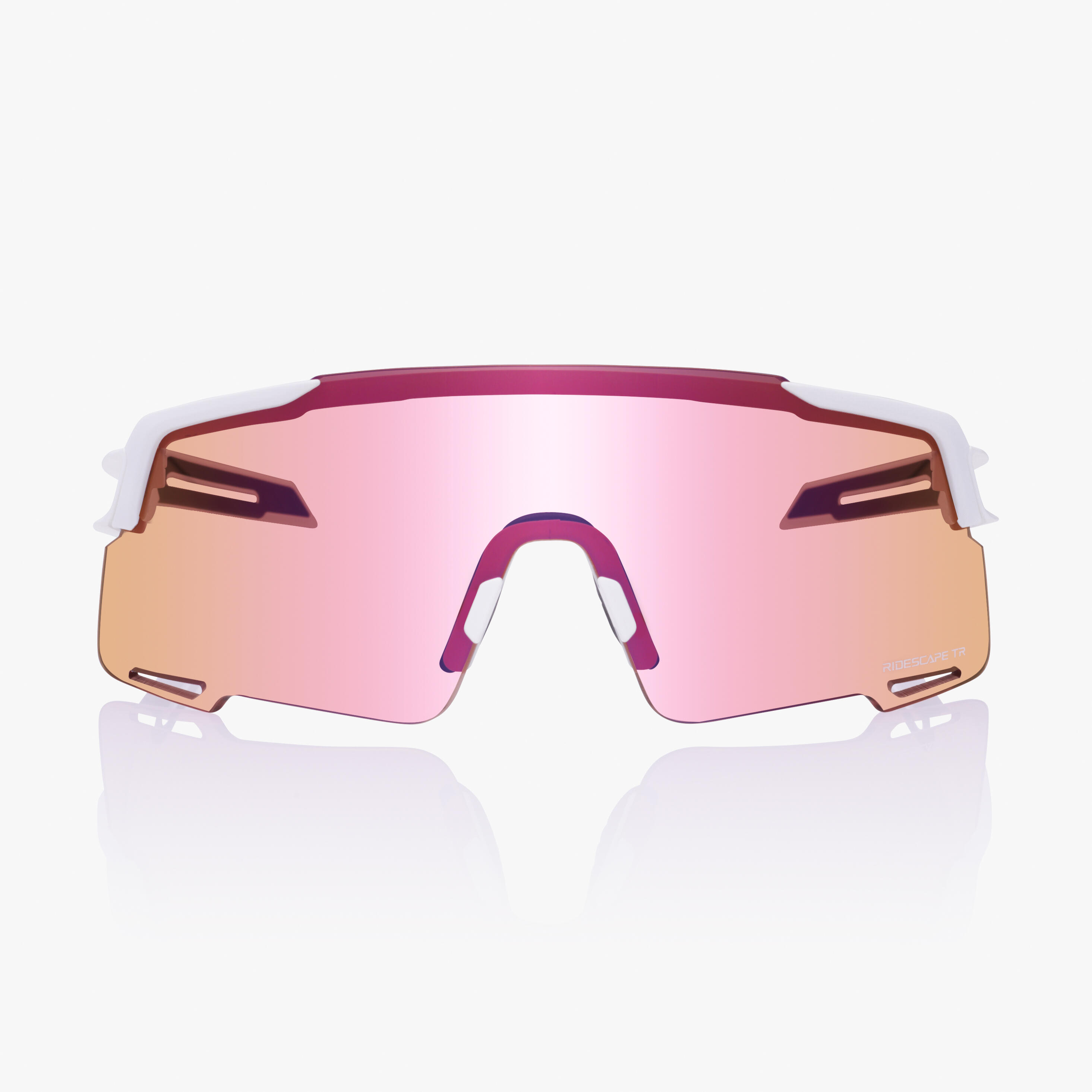 Lunettes de soleil pour cyclistes EQUINOX 5 Ridescape Trail, blanches 2/4