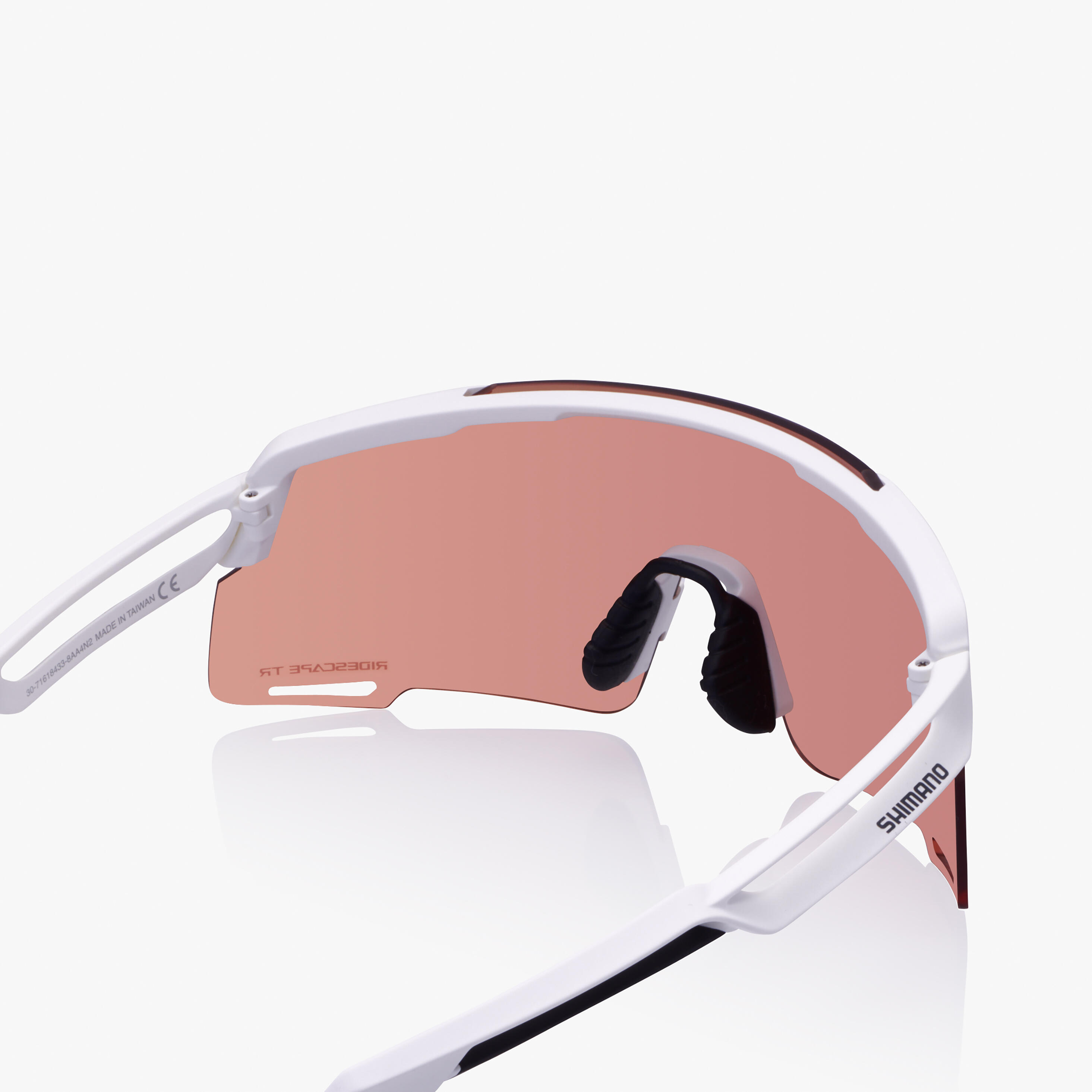 Lunettes de soleil pour cyclistes EQUINOX 5 Ridescape Trail, blanches 4/4