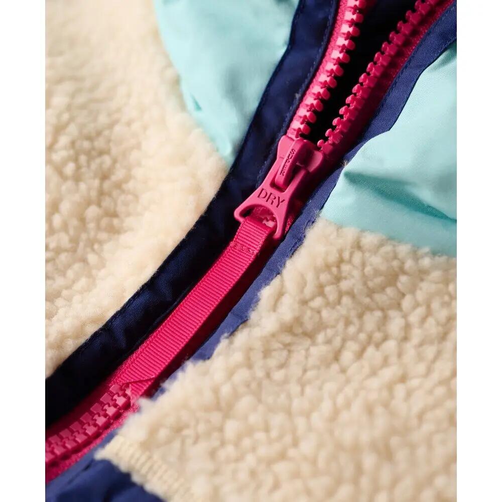 Polaire à capuche sherpa femme Superdry Vintage 6/7