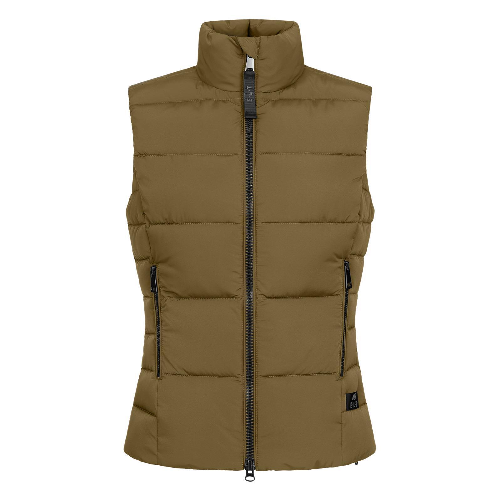 Elt - Veste Sans Manches Équitation Femme Elt Oxford - Veste - Vert - Decathlon