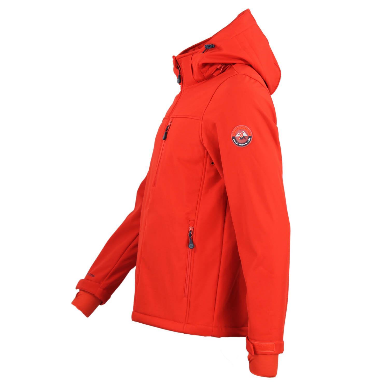 Veste à capuche softshell Peak Mountain Claude 2/4