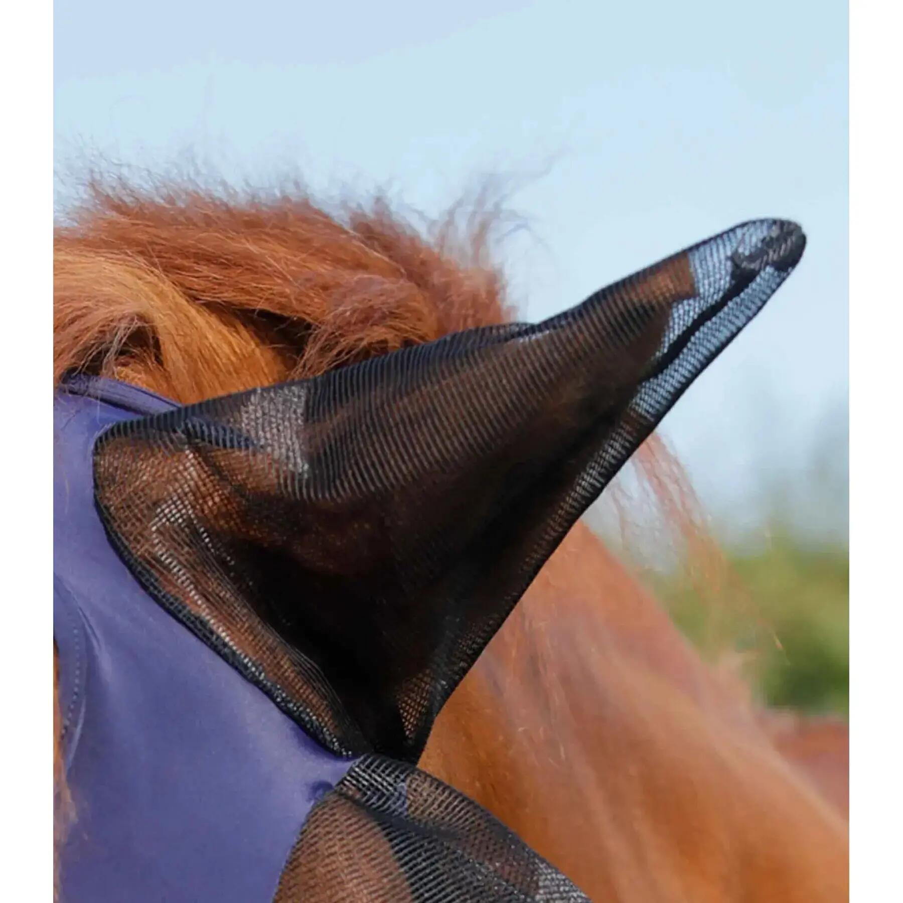 Máscara anti-voo para cavalos Premier Equine Comfort Tech Lycra 2/4