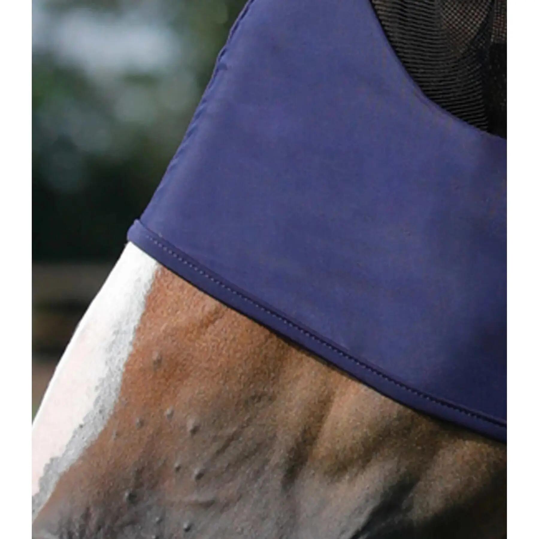 Masque anti-mouches pour cheval Premier Equine Comfort Tech Lycra 4/4