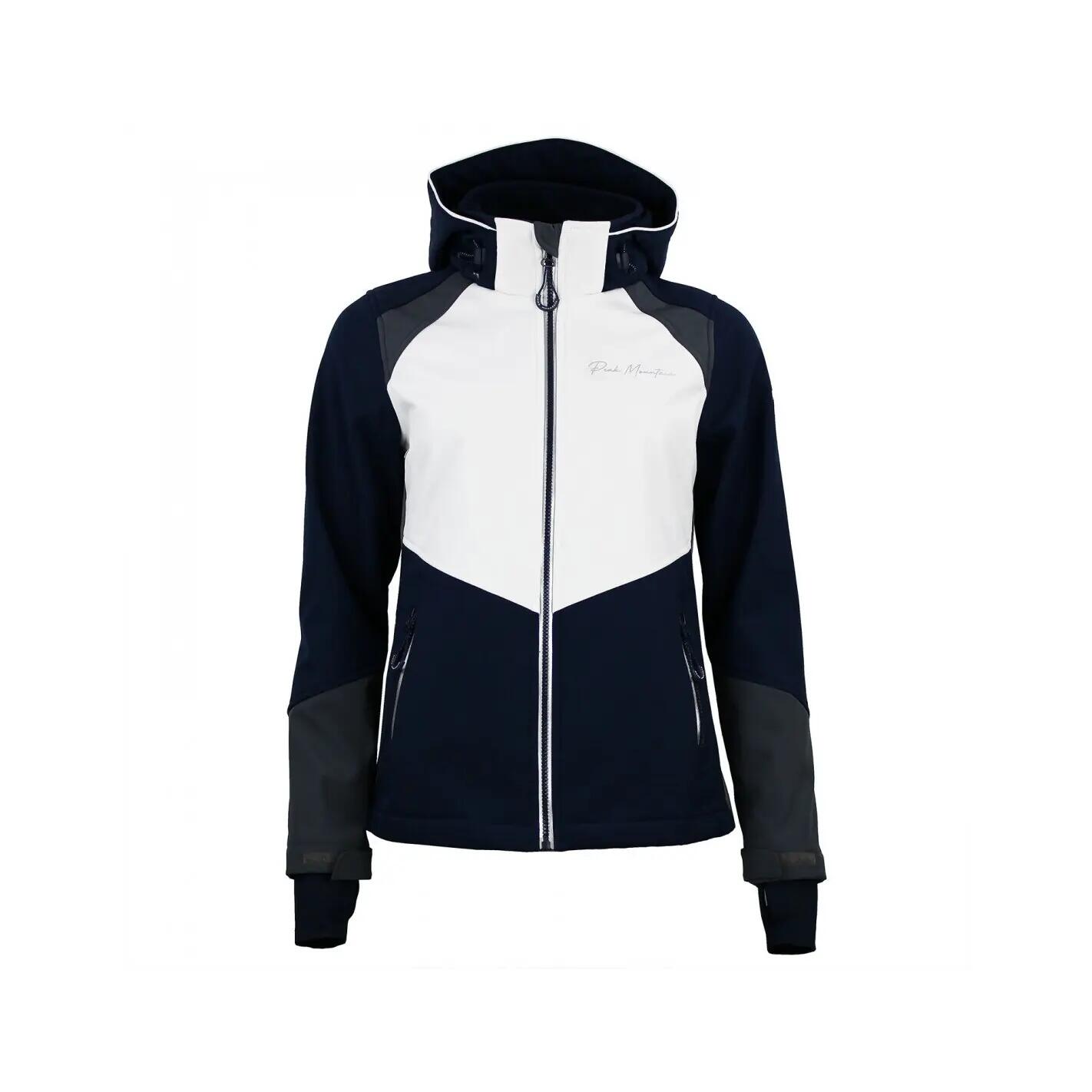 PEAK MOUNTAIN Giacca da donna Peak Mountain Softshell Ametisffa