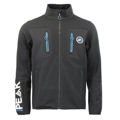 Fleece met softshell inzetstukken peak mountain candy