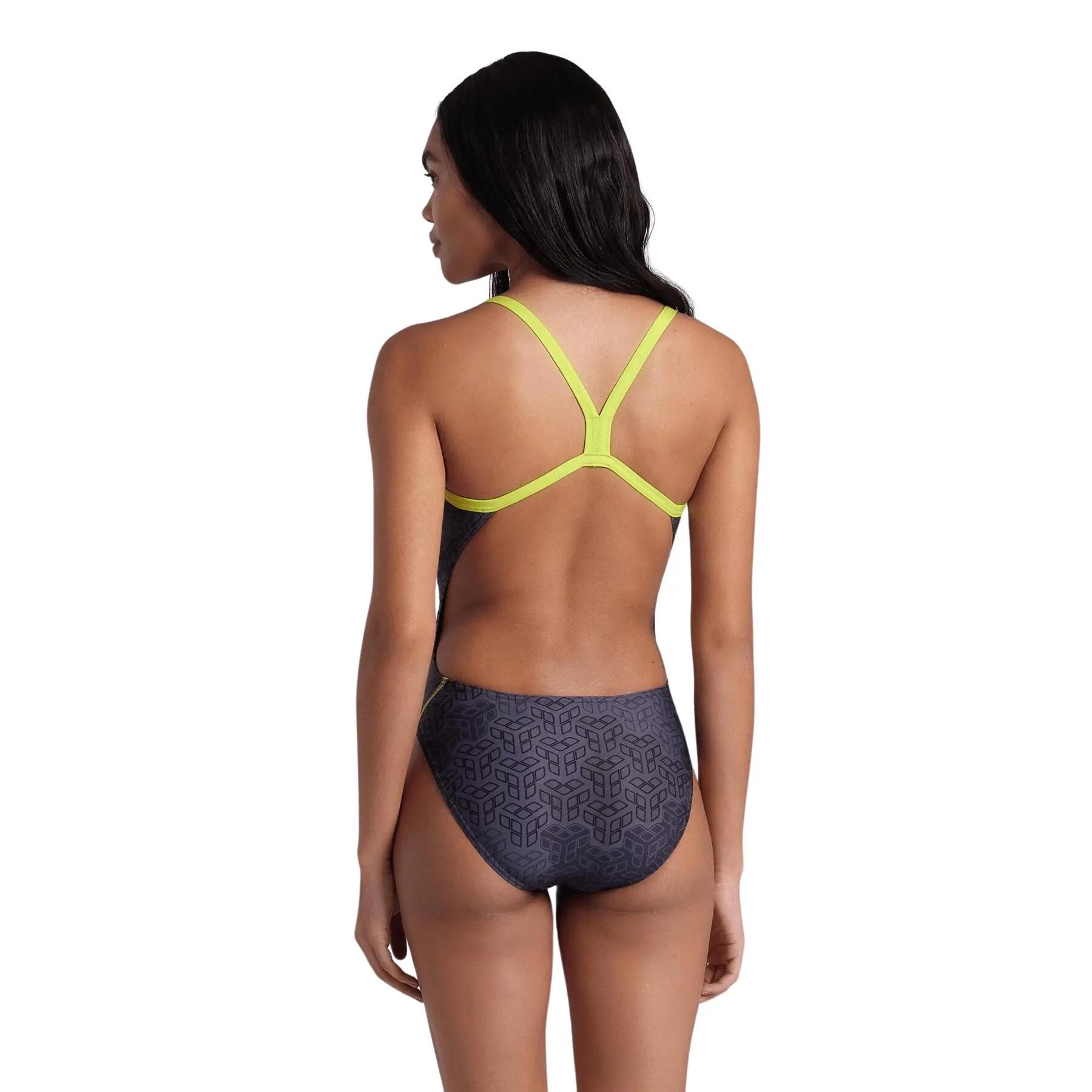 Maillot de bain 1 pièce femme Arena Kikko Challe 3/6