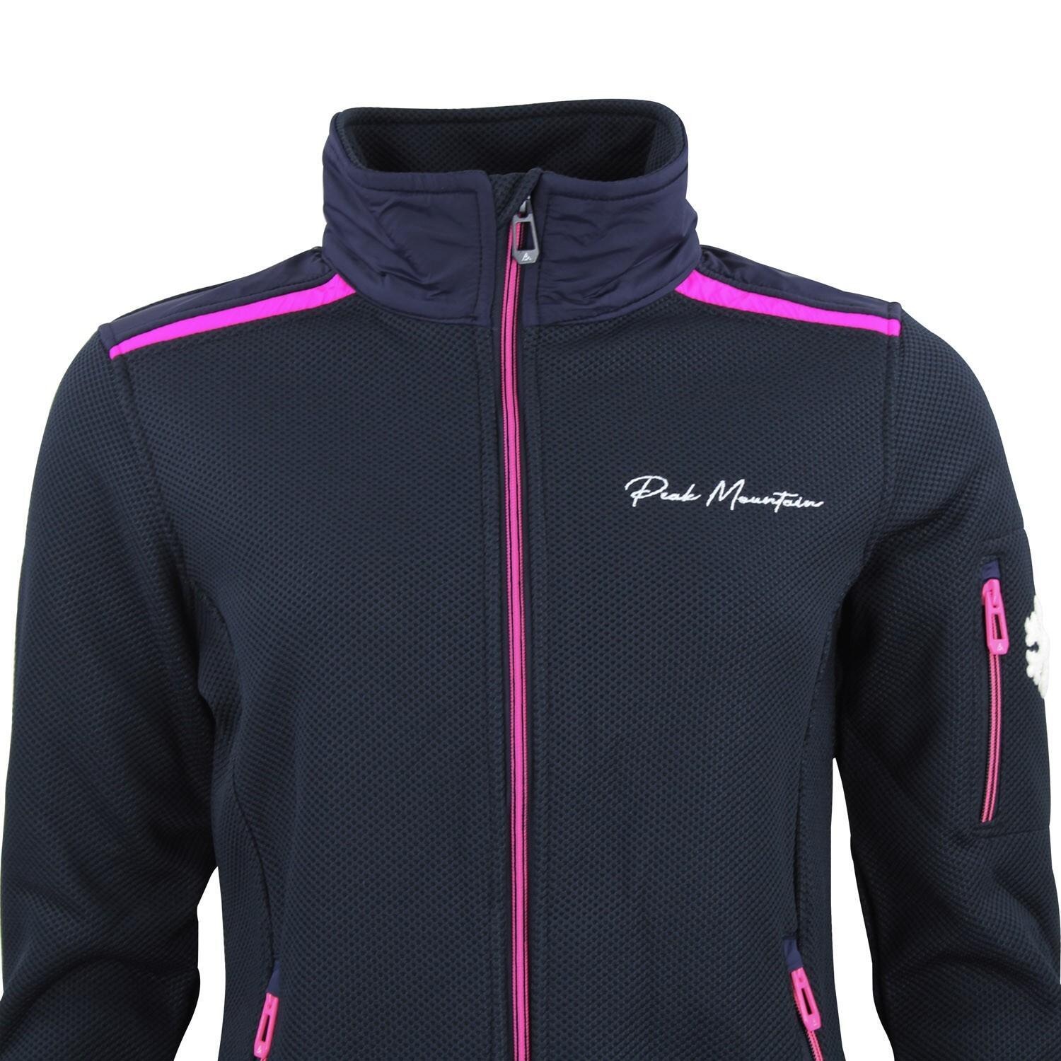 Polaire zippé femme Peak Mountain 490G 3/3