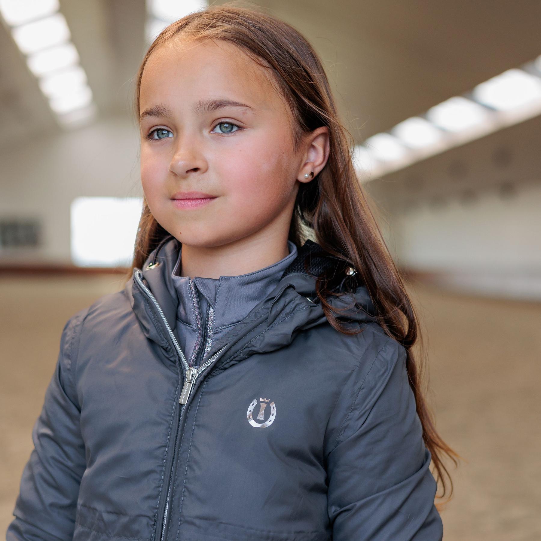 Veste imperméable équitation à capuche enfant Imperial Riding Jessy 5/5