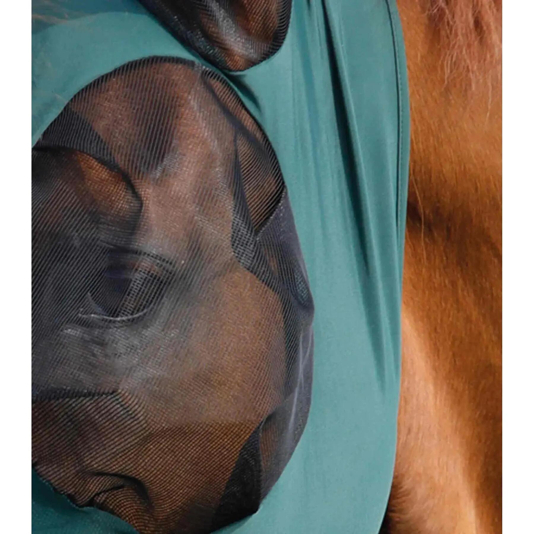 Masque anti-mouches pour cheval Premier Equine Comfort Tech Lycra 3/4