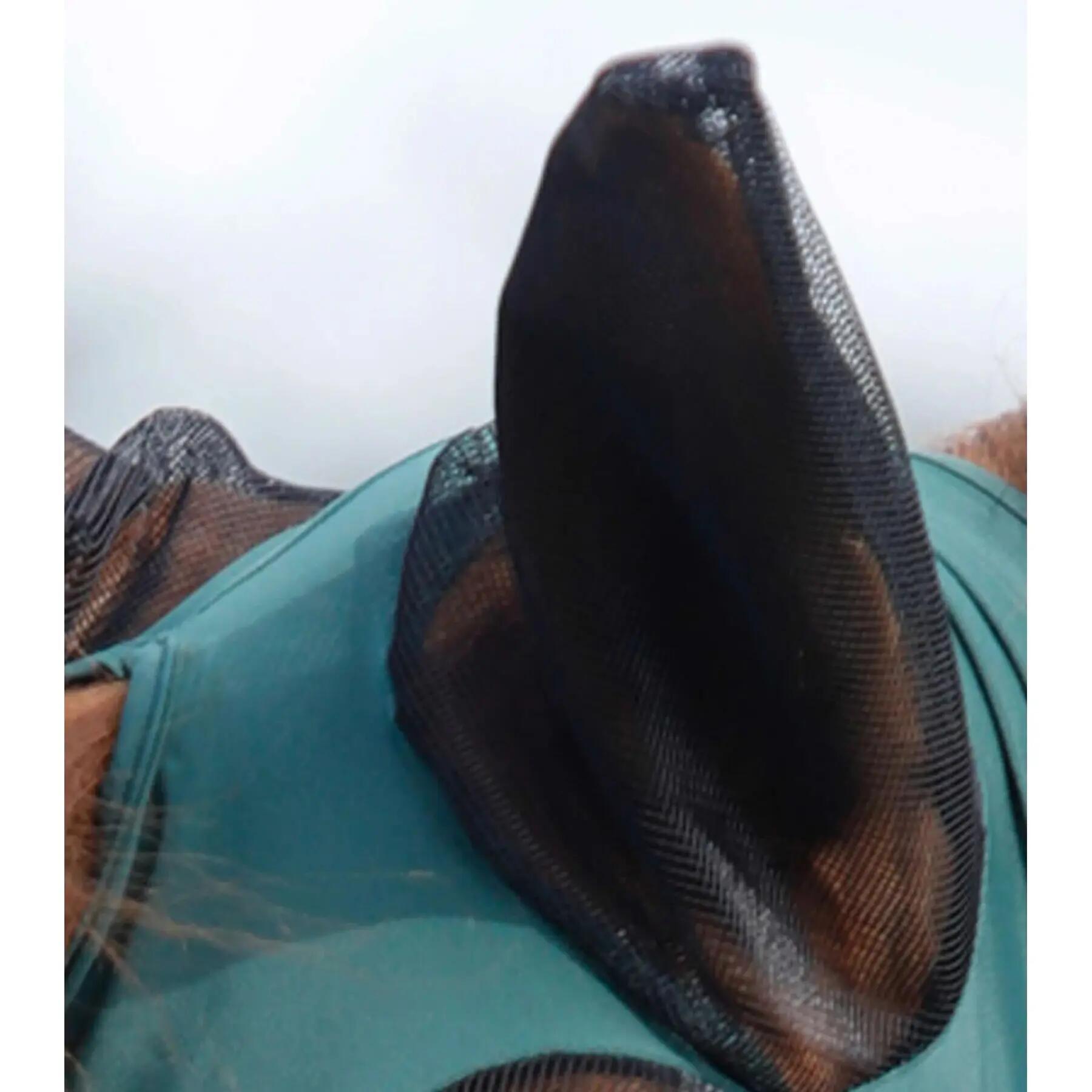 Masque anti-mouches pour cheval Premier Equine Comfort Tech Lycra 2/4