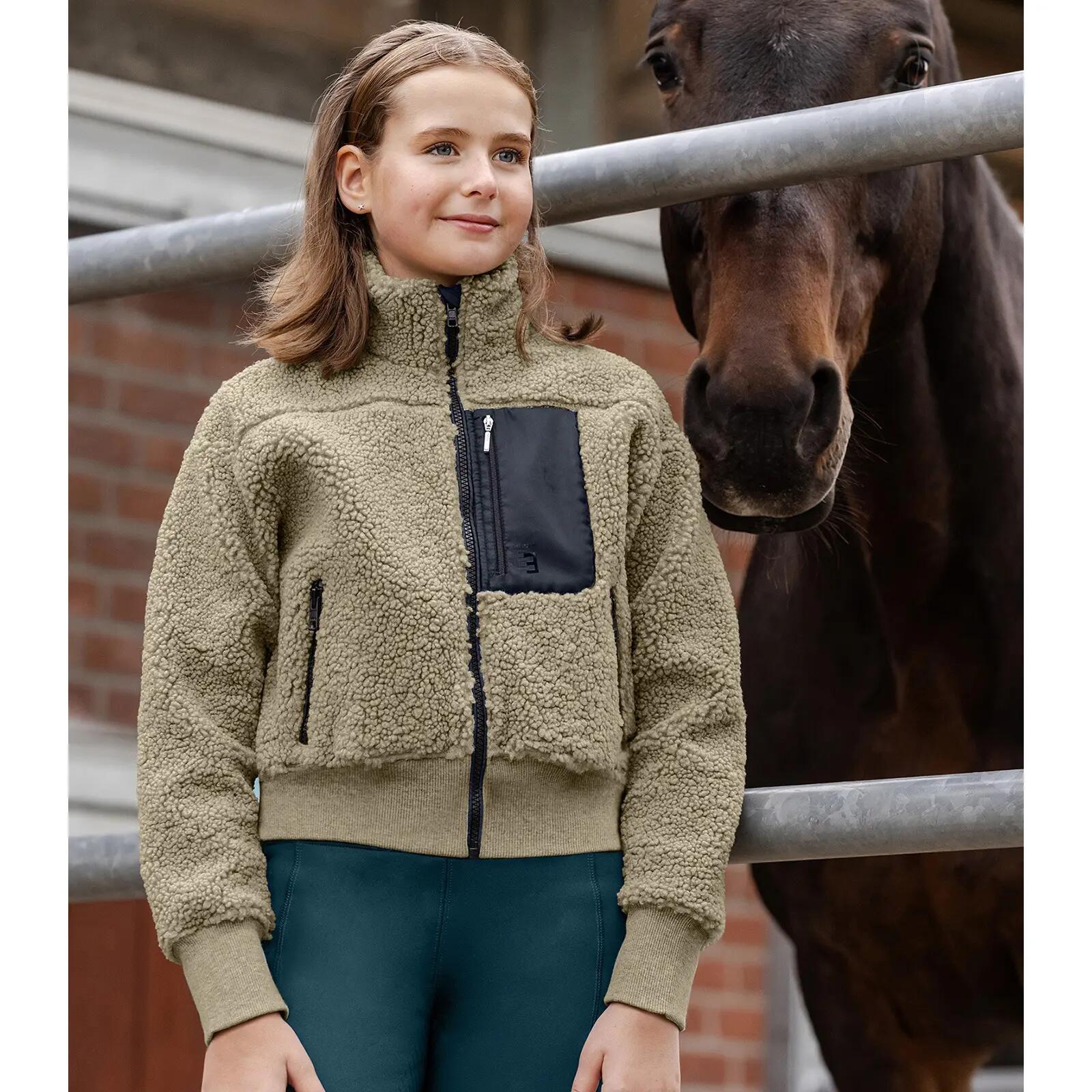 Polaire fille ELT Teddy Alba 2/3