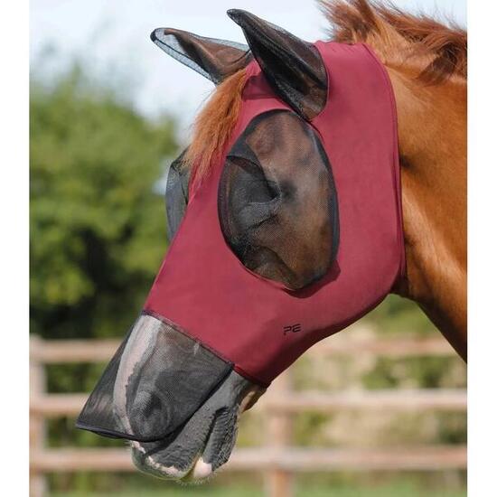 Masque anti-mouches pour cheval Premier Equine Comfort Tech Xtra Lycra
