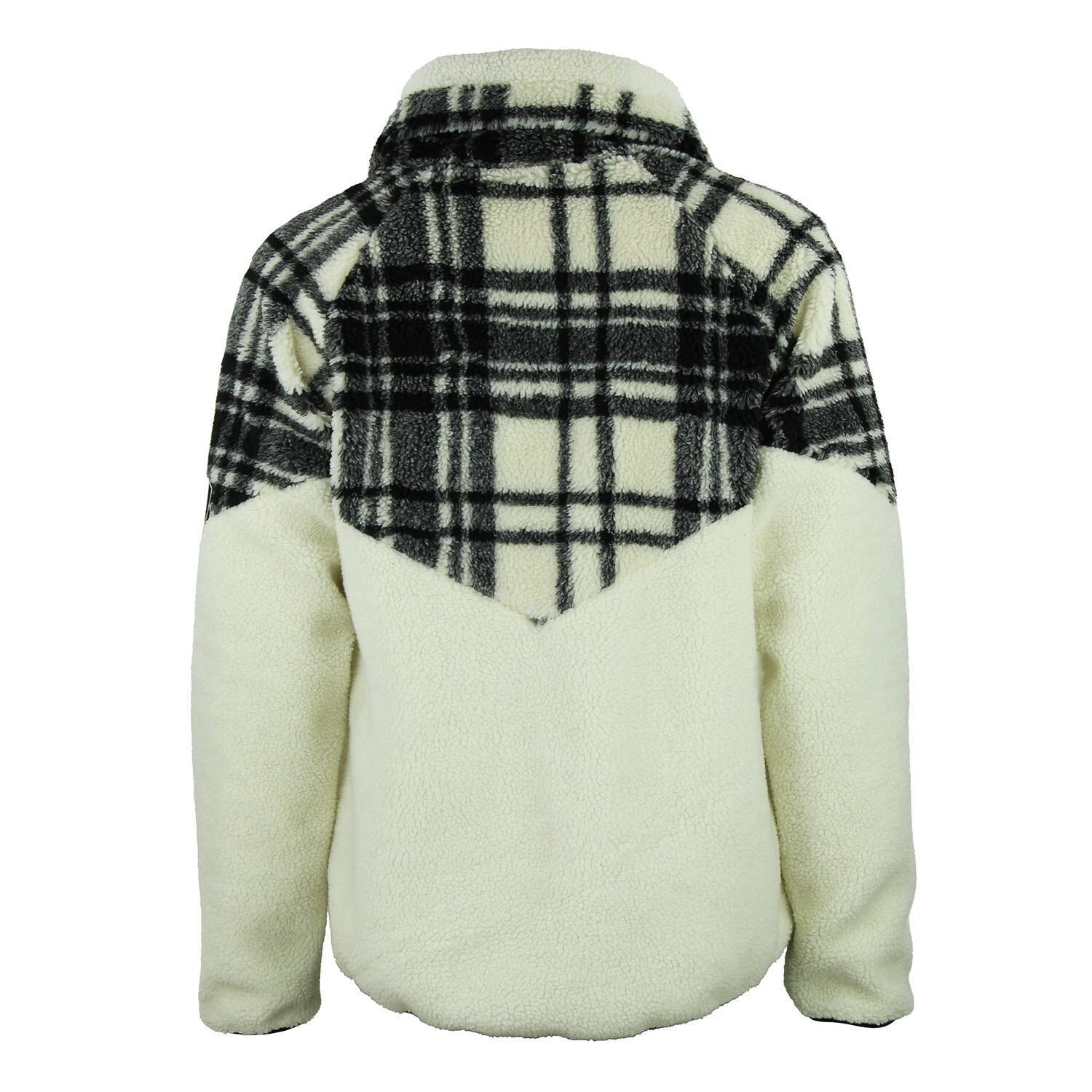 Polaire zippé femme Peak Mountain Sherpa 350G 2/3