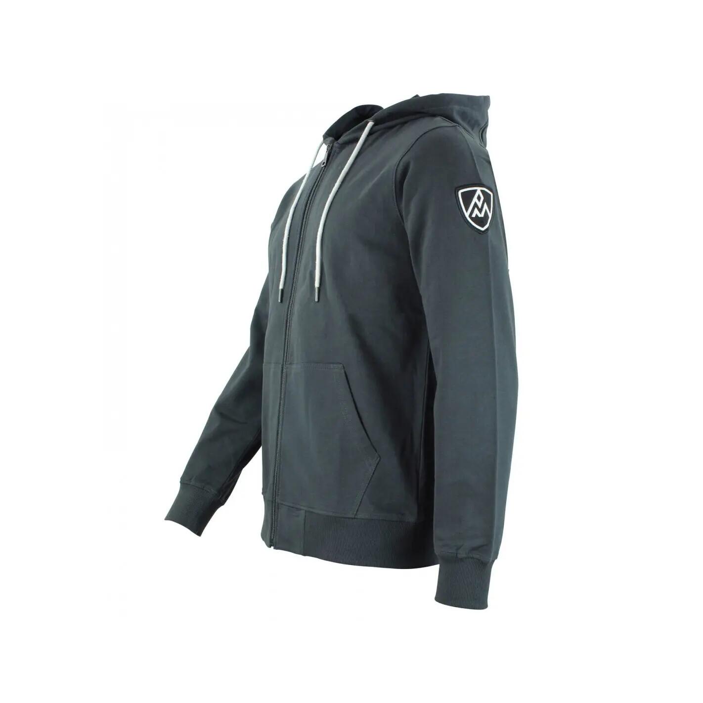 Sweatshirt coton full zip Peak Mountain French Terry 2/4
