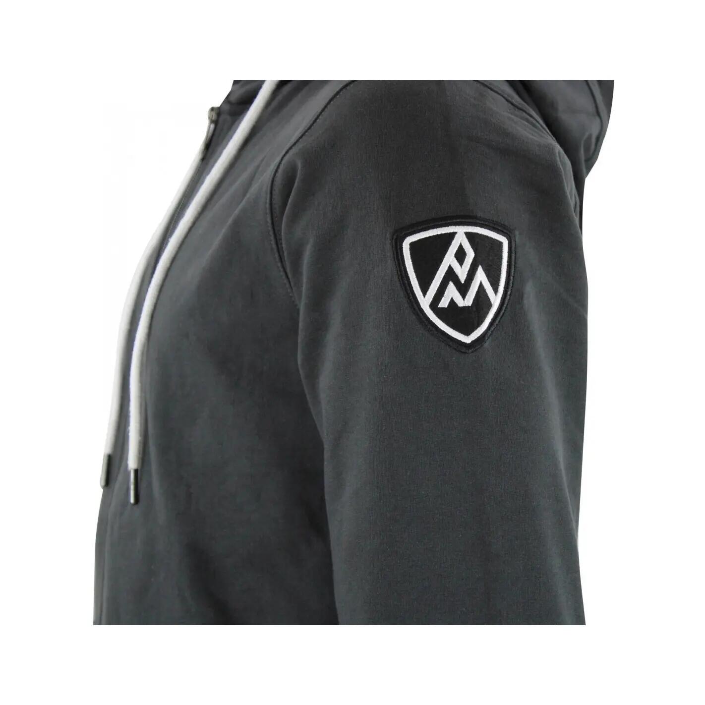 Sweatshirt coton full zip Peak Mountain French Terry 4/4