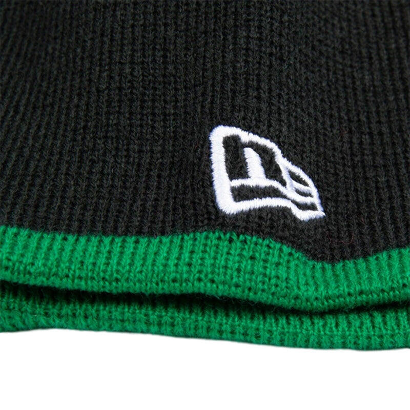 Bonnet New Era Team Skull Knit Boston Celtics 2/3