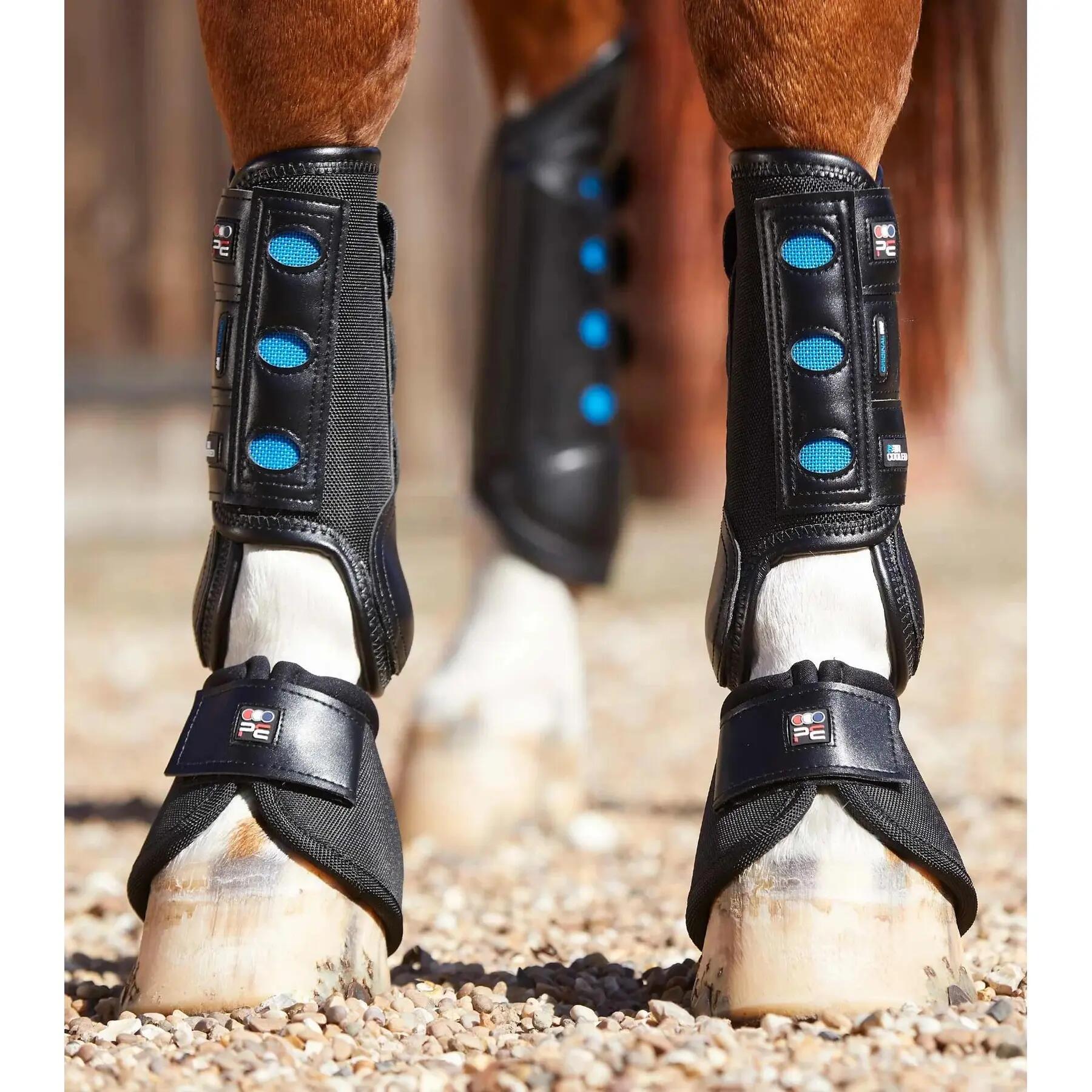Guêtres antérieurs pour cheval Premier Equine Air Cooled Original Eventing 2/3