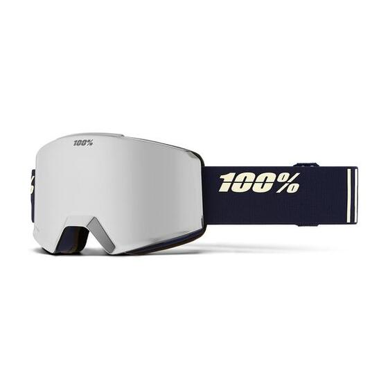 NORG HiPER snow goggle, Steel - Mirror Silver Lens Mirror Silver