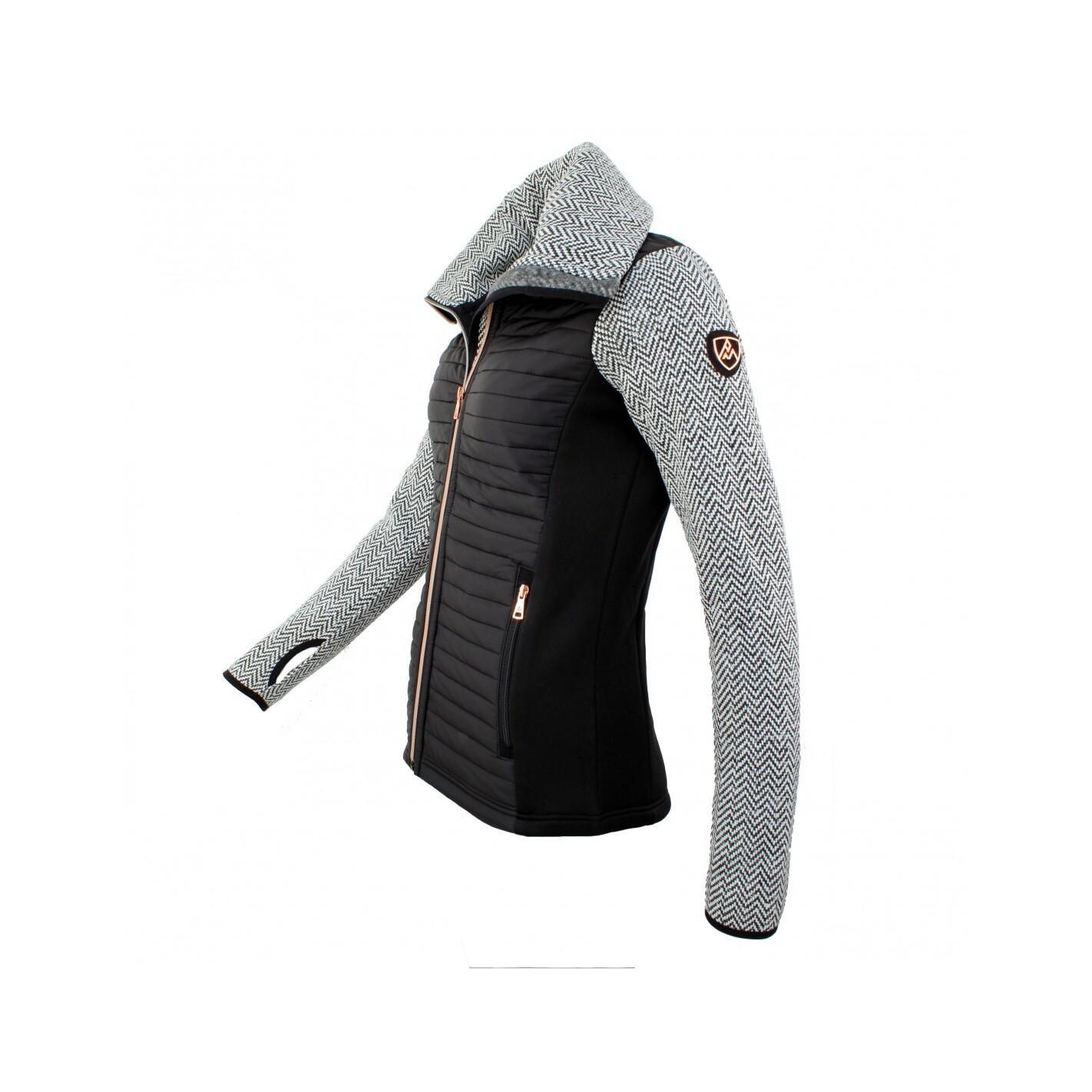 Fleece voor dames met gewatteerde inzetstukken Peak Mountain 3/5