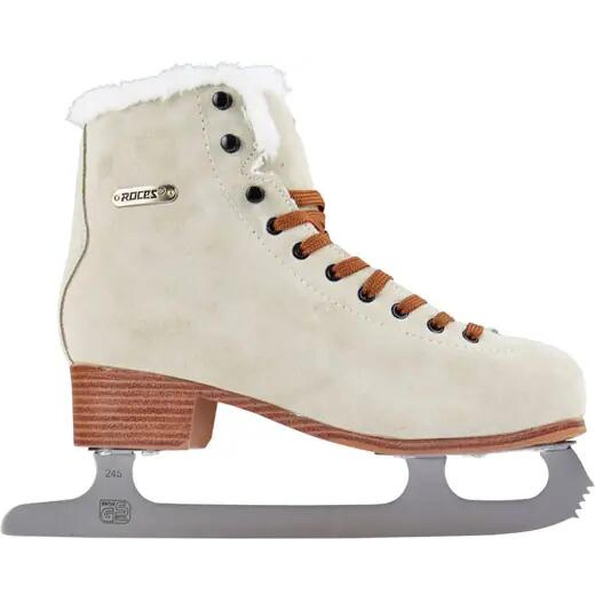 Roces Suede Eco-Fur Patine Patinaj Artistic - Suede Brown - 35