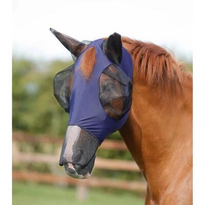 Maschera antimosche per cavalli Premier Equine Comfort Tech Xtra Lycra