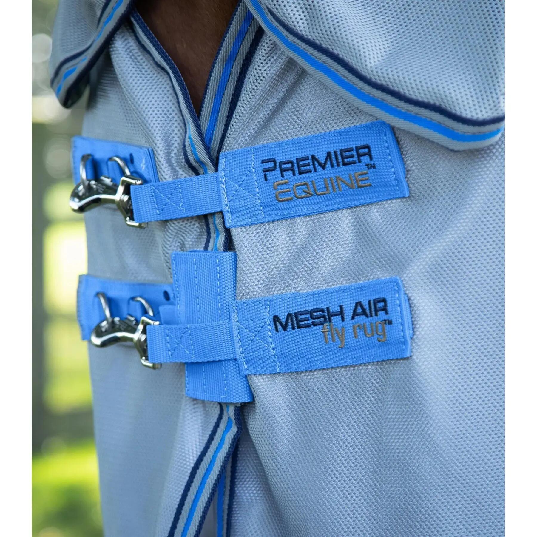 Couverture anti-mouche en mesh avec couvre-cou Premier Equine Combo 3/4