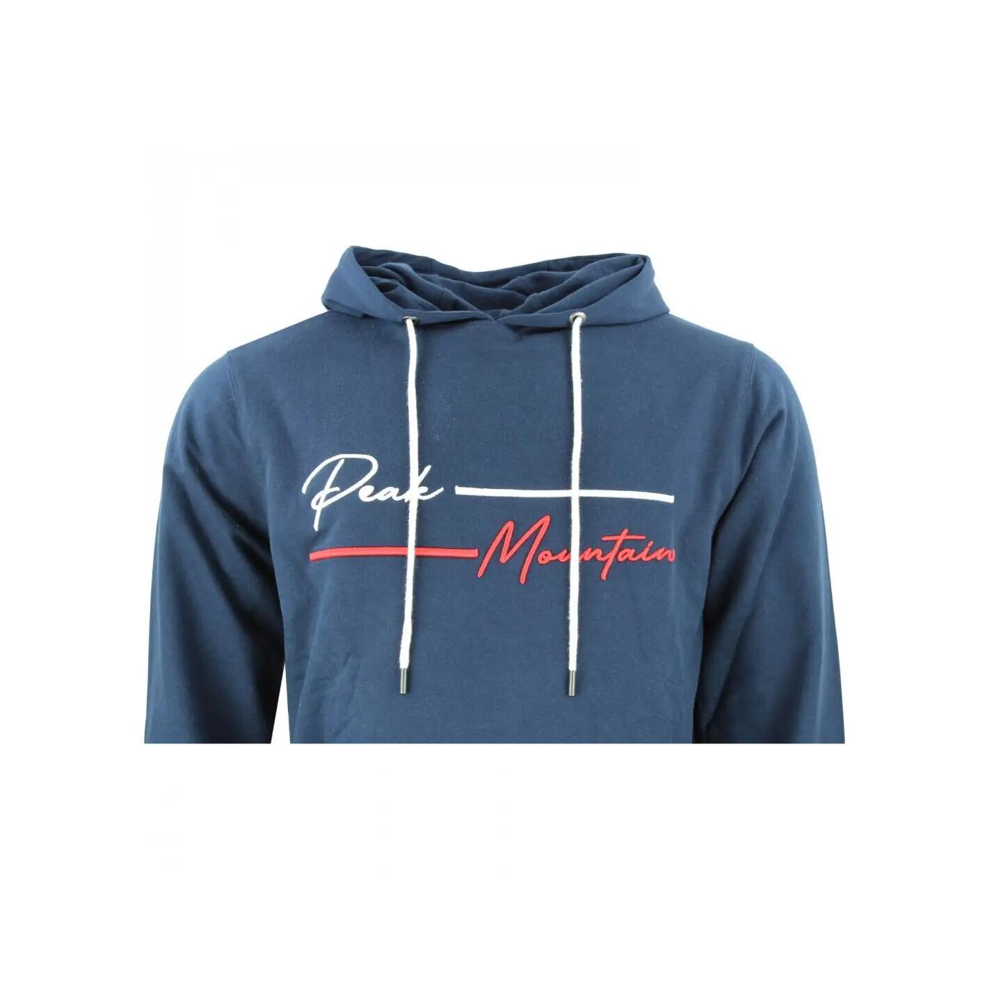 Sweatshirt aus Baumwolle Peak Mountain French Terry 4/4