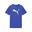 Tricou copii logo mare, Train All Day Essentials Cat Logo, albastru PUMA