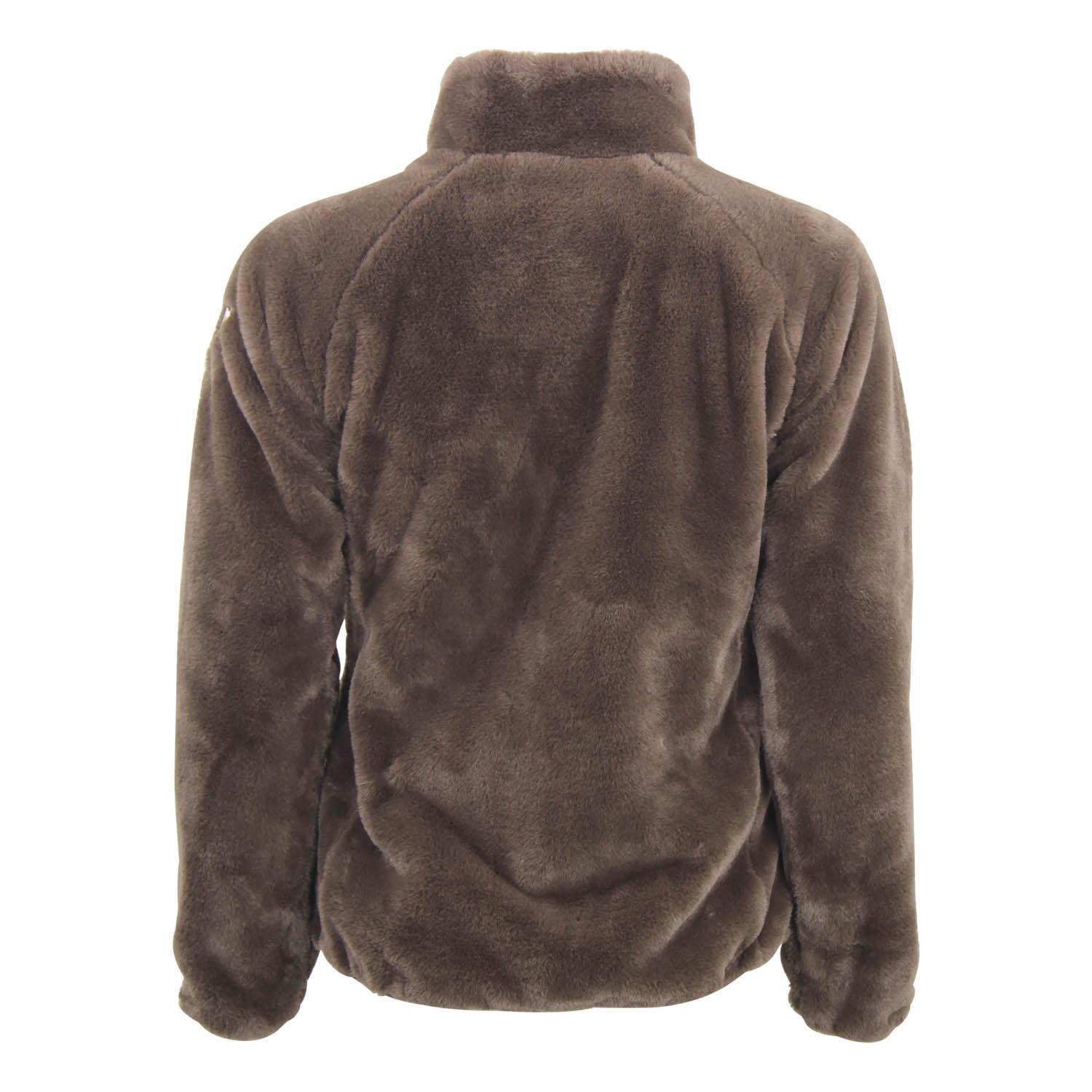 Chaqueta de polar de pelo sintético para mujer Peak Mountain Arendel 3/5
