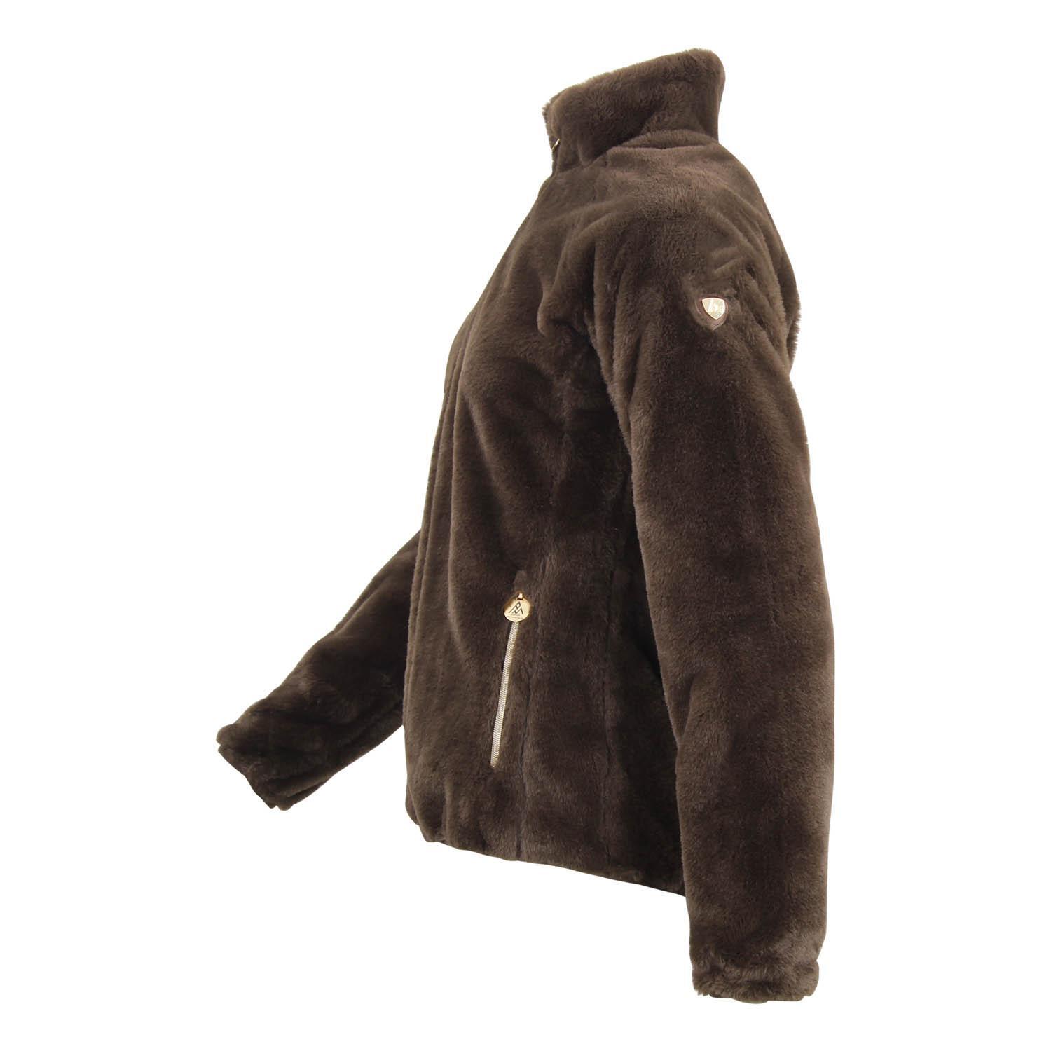 Chaqueta de polar de pelo sintético para mujer Peak Mountain Arendel 4/5