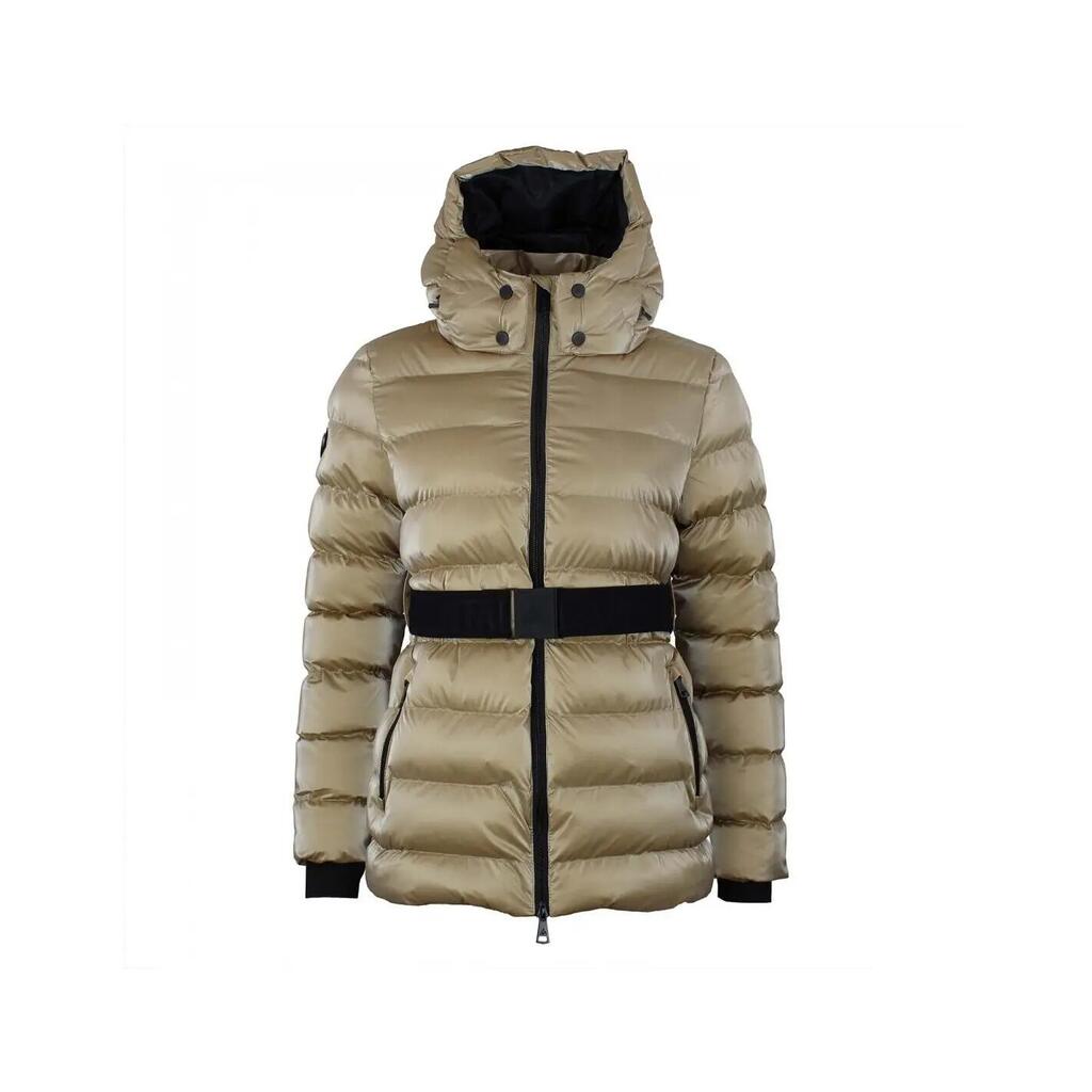 Women's Peak Mountain Agnela Belted Ski Puffer