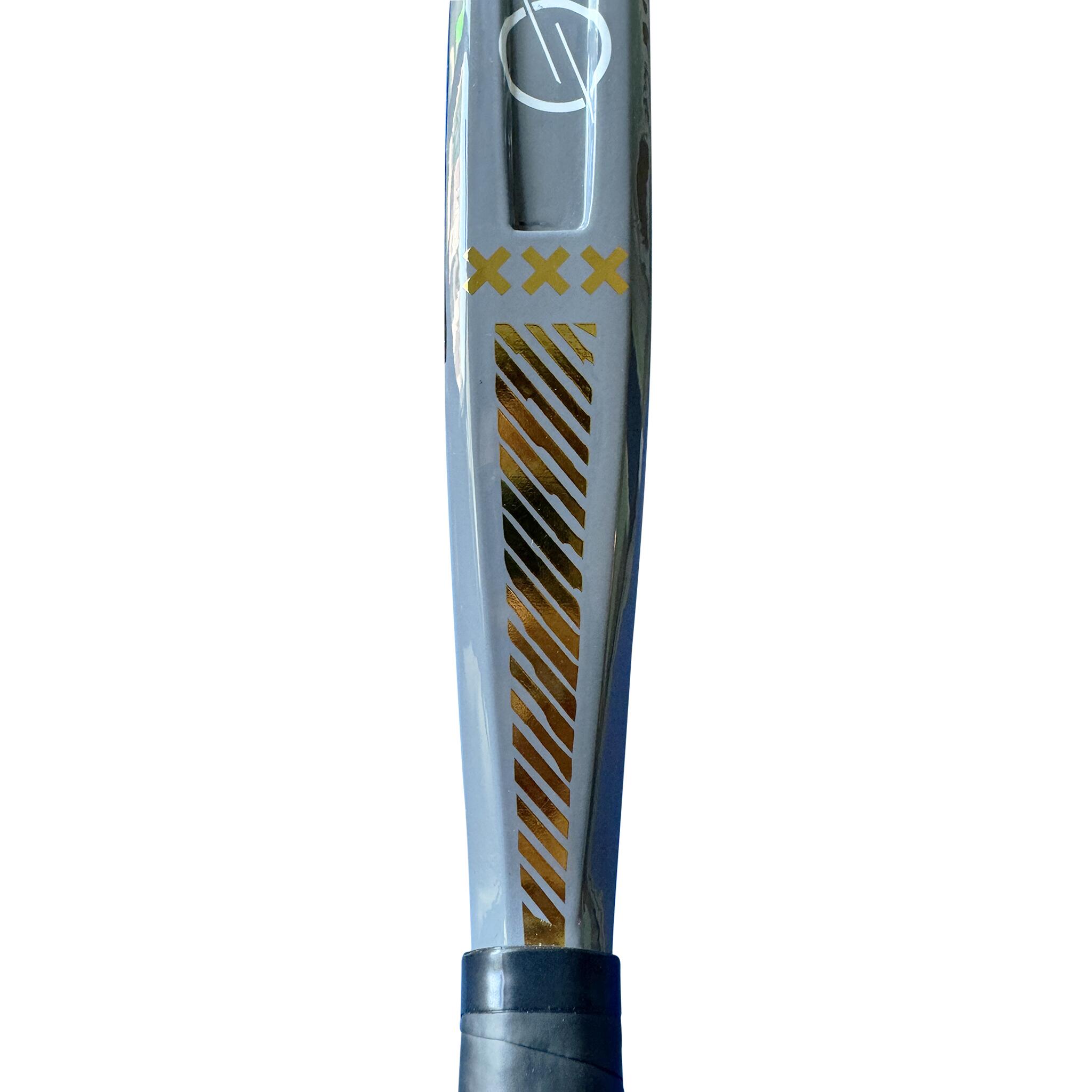 Raquete de Padel Unissex Carbono 18K Potência Gota + Capa Mokum Gold 6/7