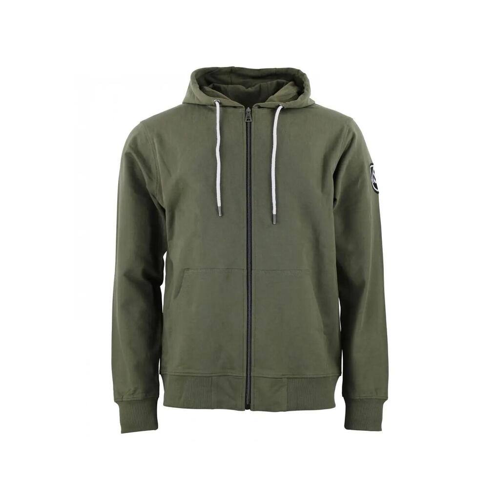 Full-zip cotton sweatshirt Peak Mountain French Terry