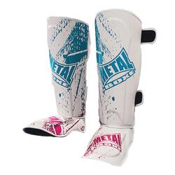 Protège-tibias pied Metal Boxe Miami Vice