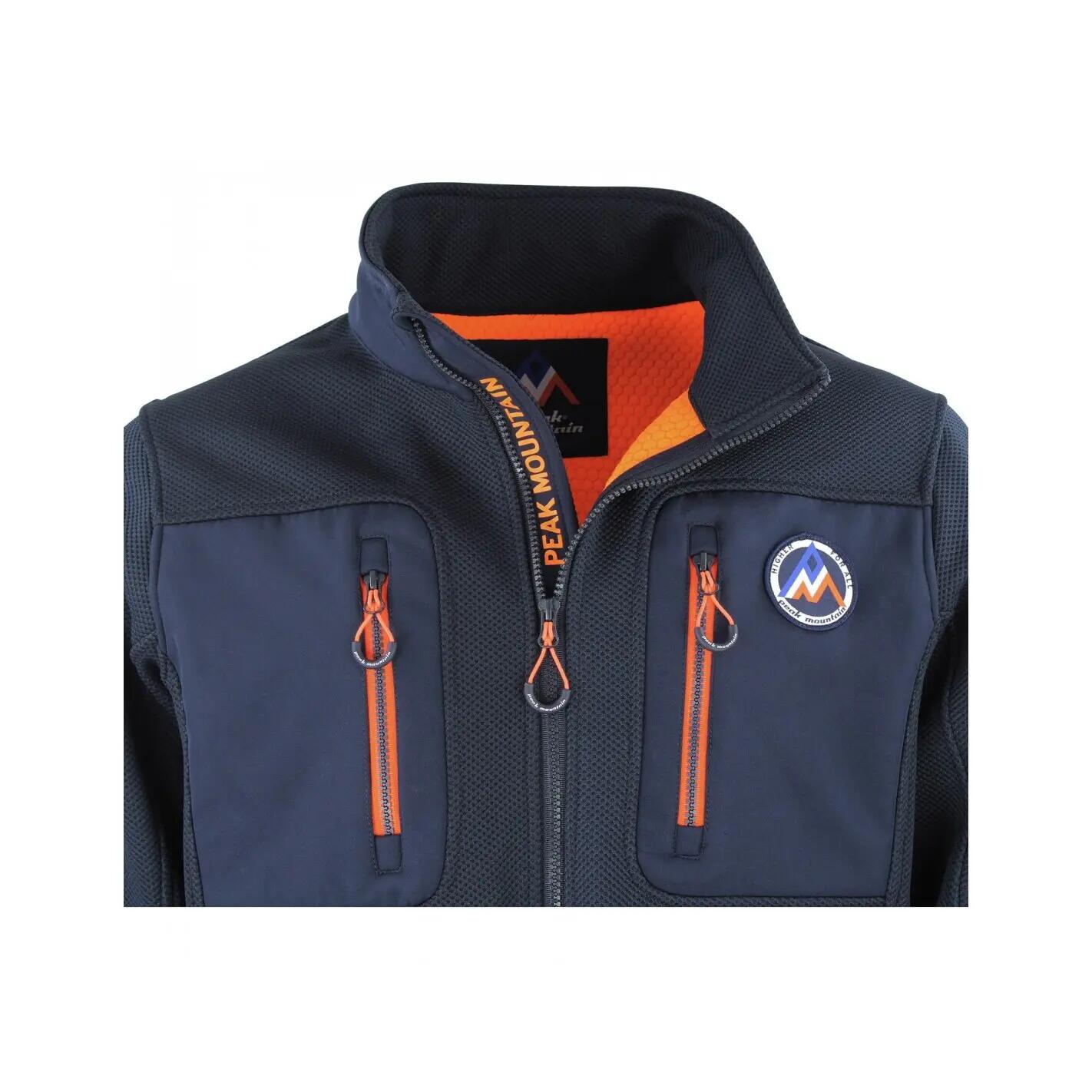 Fleece with softshell panels Peak Mountain Candy 4/4