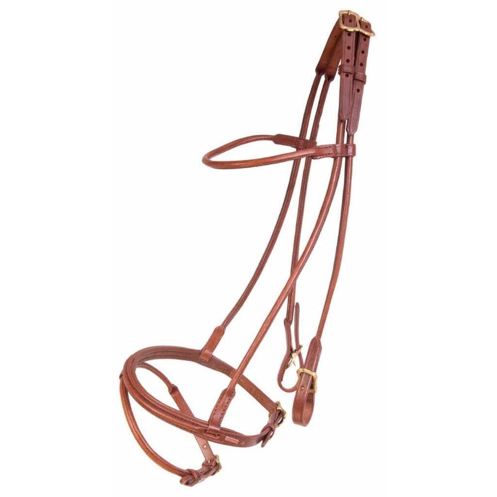 Leather riding bridle Karlslund