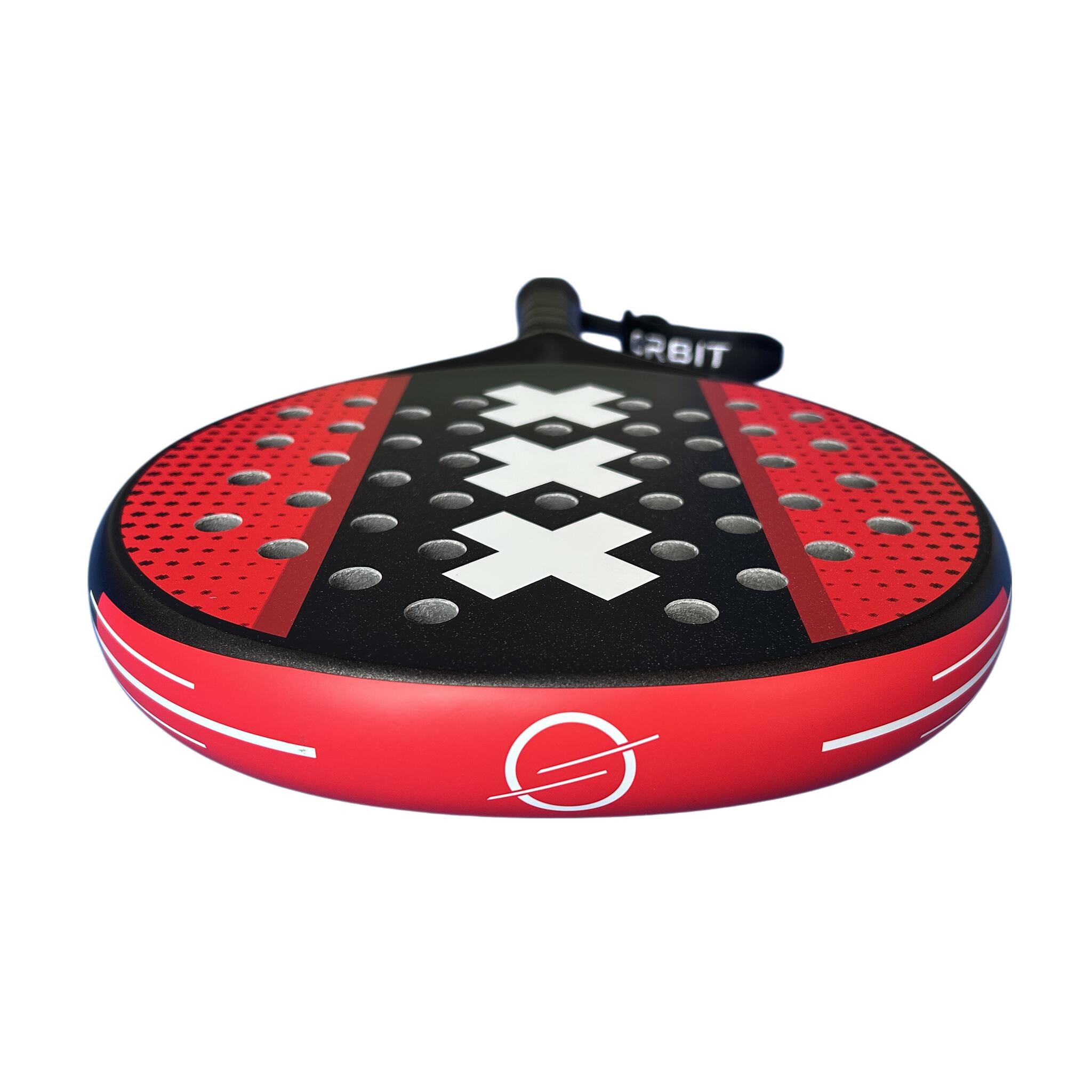Raquete Padel Unissex Controle Conforto Redonda Carbono 3D incl. Capa Jofel 7/7