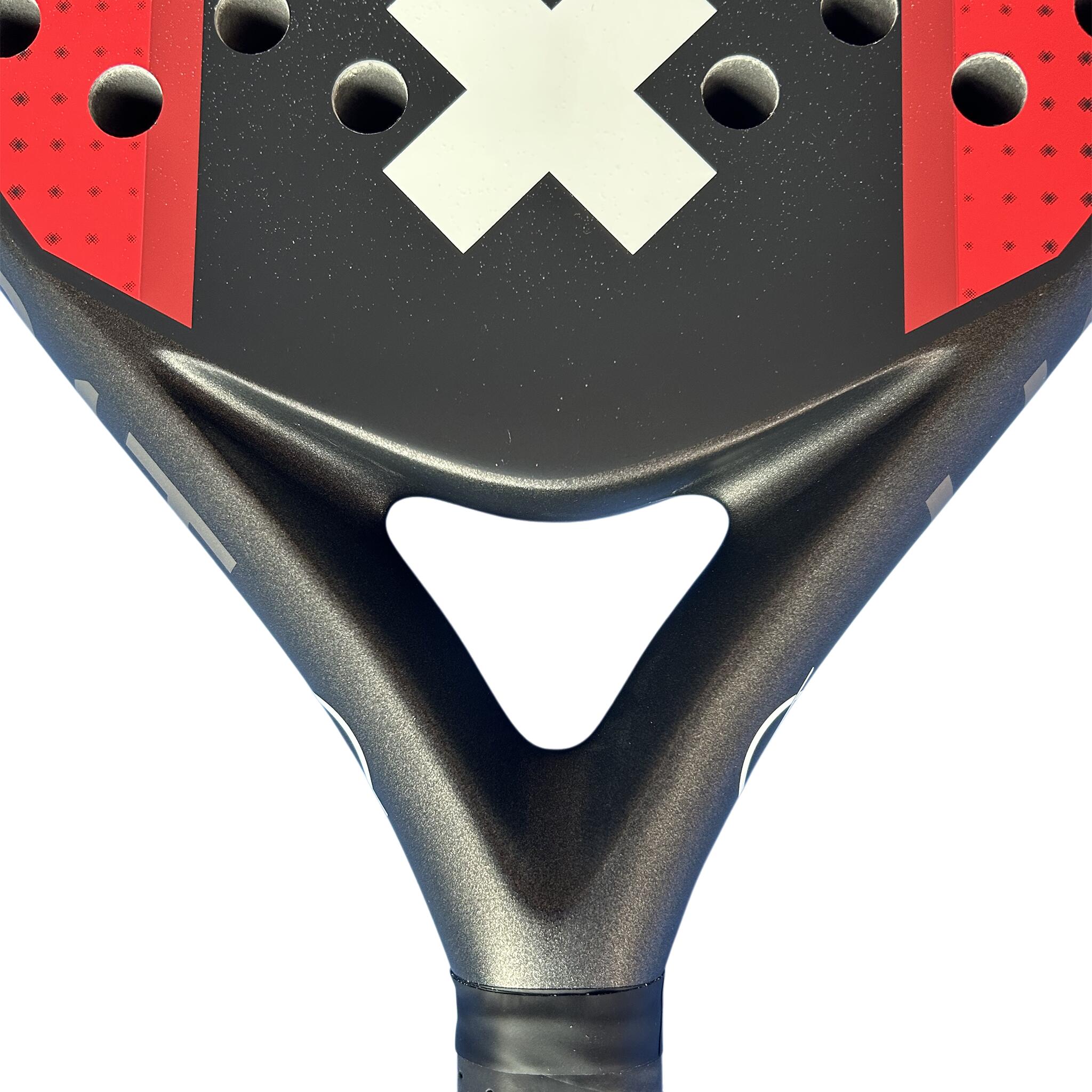 Raquete Padel Unissex Controle Conforto Redonda Carbono 3D incl. Capa Jofel 6/7