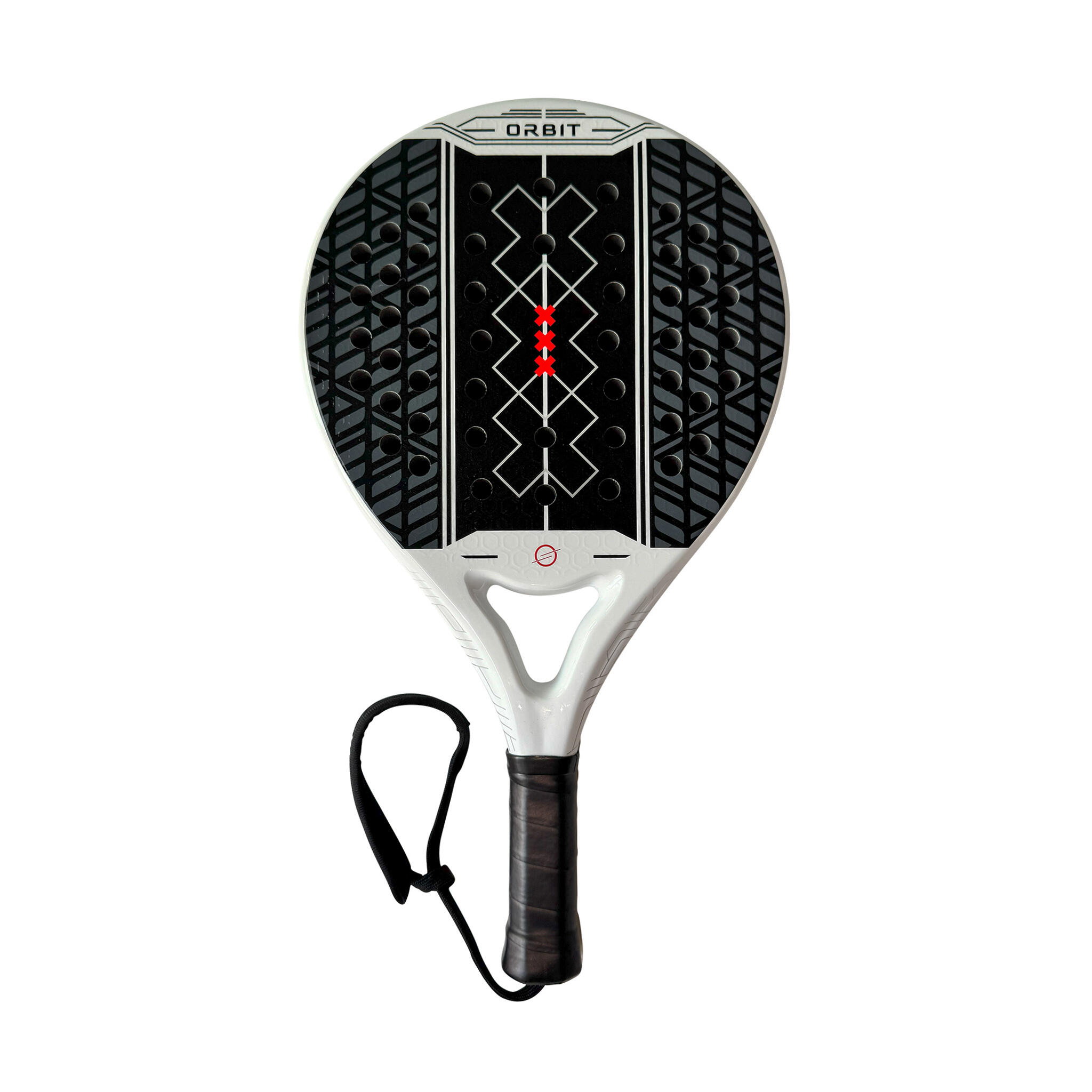 Raquete Padel Unissex Leve Conforto Iniciante Redonda 3D incl. Capa Leep 2/7