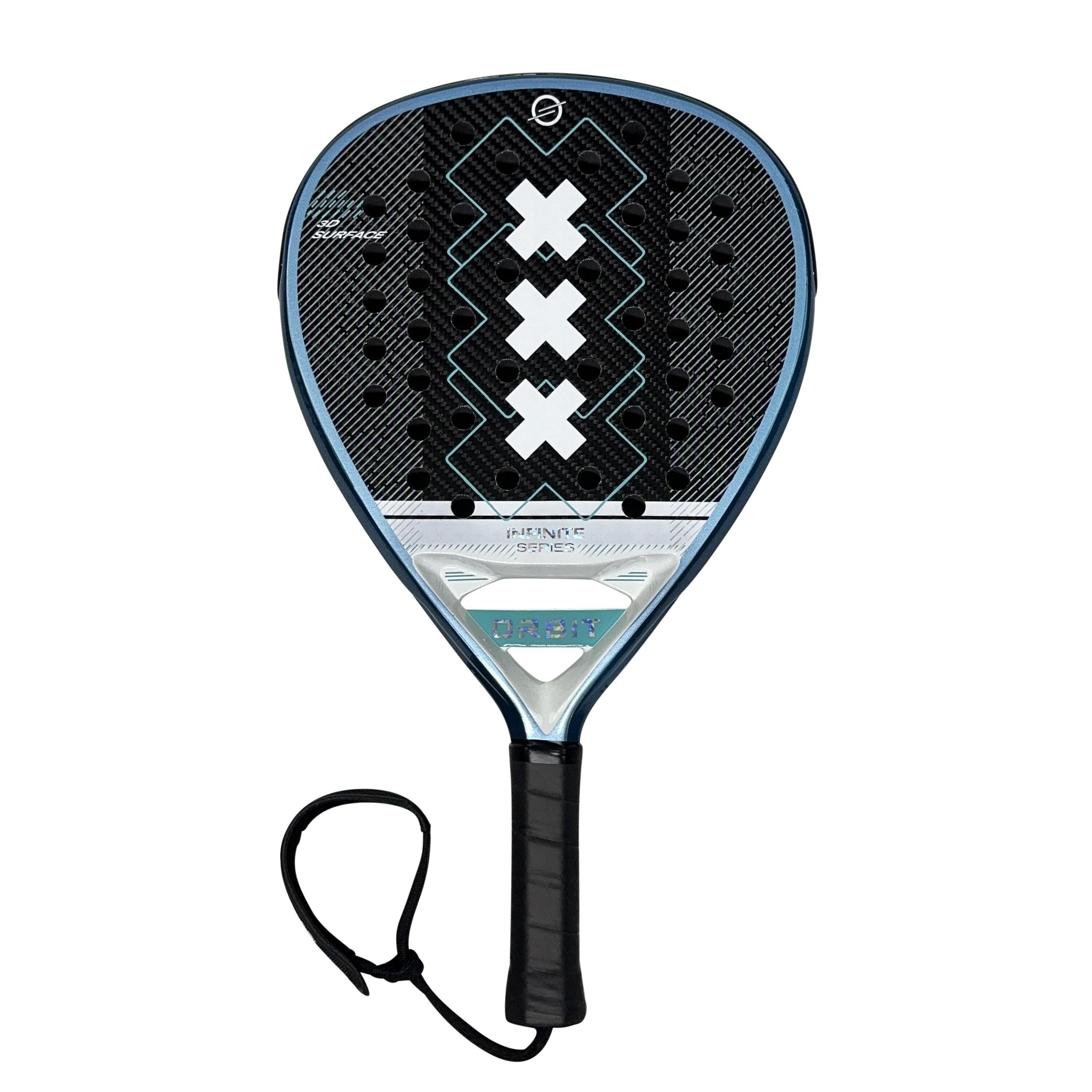 Raquete Padel Unissex Controle Potência Gota 3K Carbono 3D incl. Capa Majem 2/7