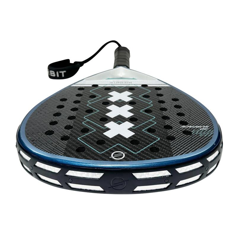 Rachetă Padel Unisex Control Putere Picătură 3K Carbon 3D incl. Husă Majem